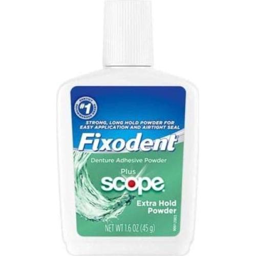 Adhesivo para Dentaduras Fixodent Extra Hold 3x45g