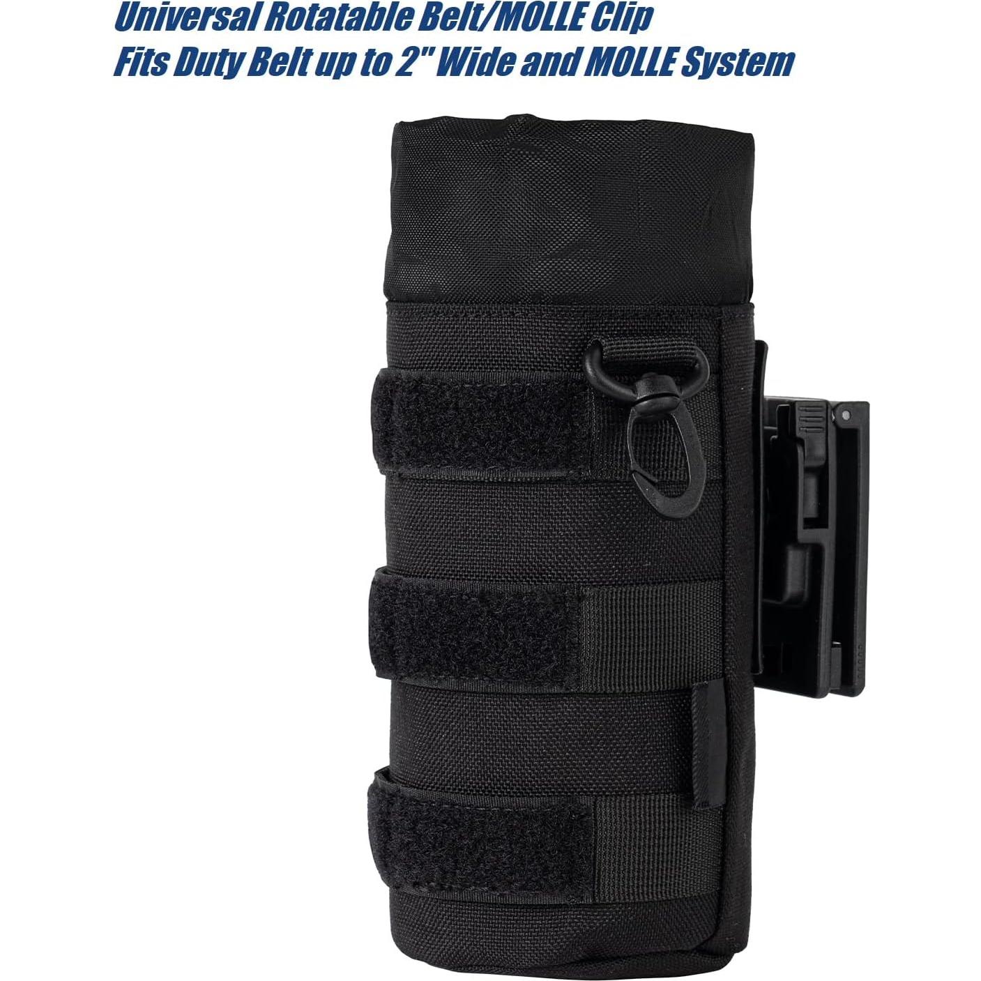 Soporte para Botella Dotacty DTY-SHB Negro Táctico MOLLE