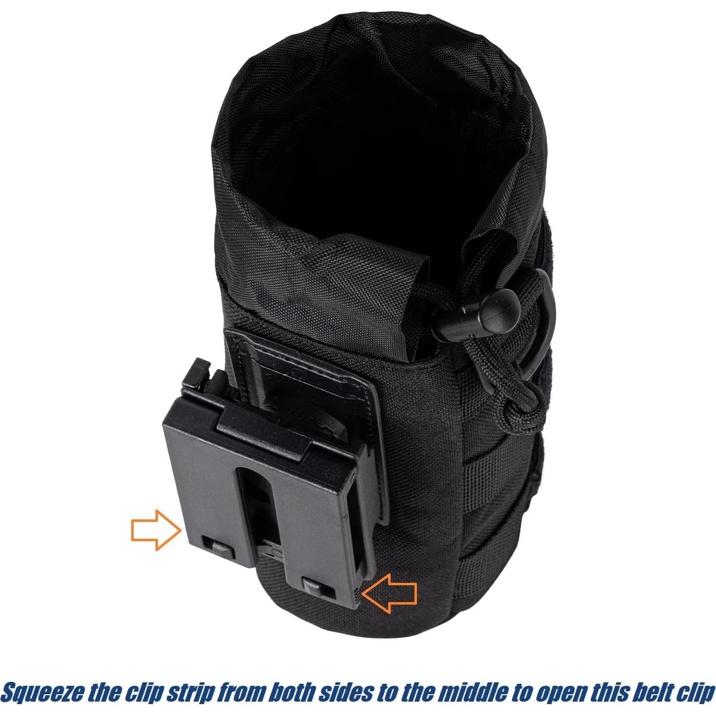 Soporte para Botella Dotacty DTY-SHB Negro Táctico MOLLE