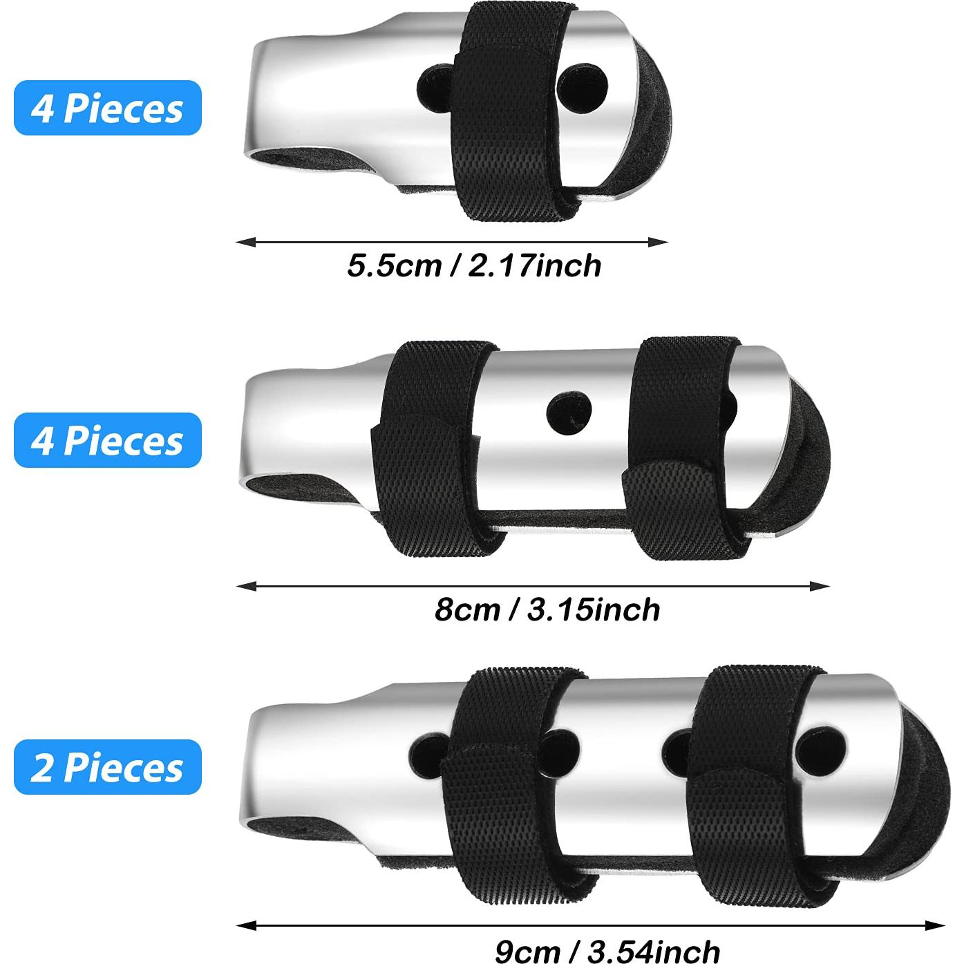 Férulas para Dedos BBTO - 10 Piezas Acolchadas Ajustables