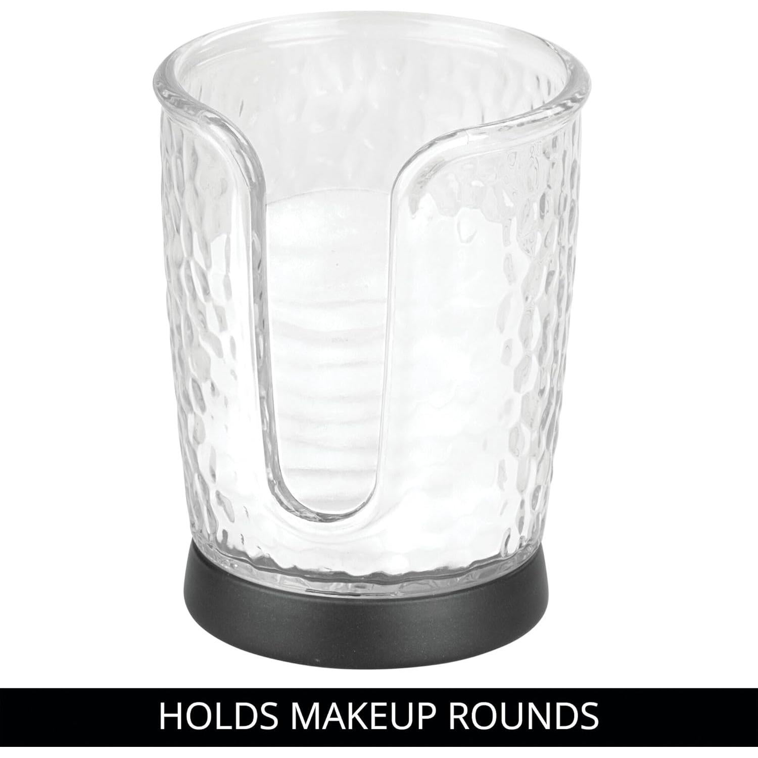 Dispensador de Vasos Desechables iDesign - 3 oz Transparente/Negro