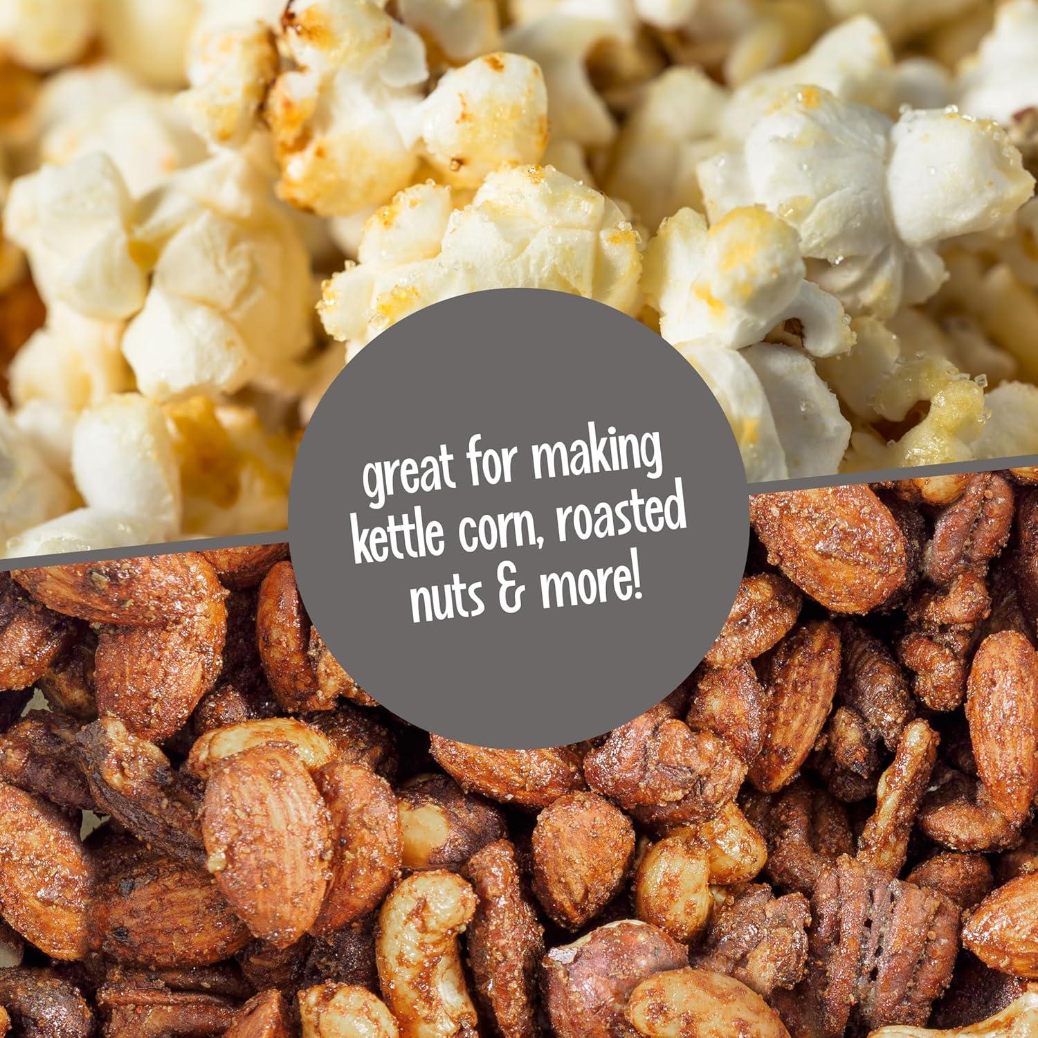 Máquina de Palomitas Nostalgia 8 Tazas Antiadherente Negra