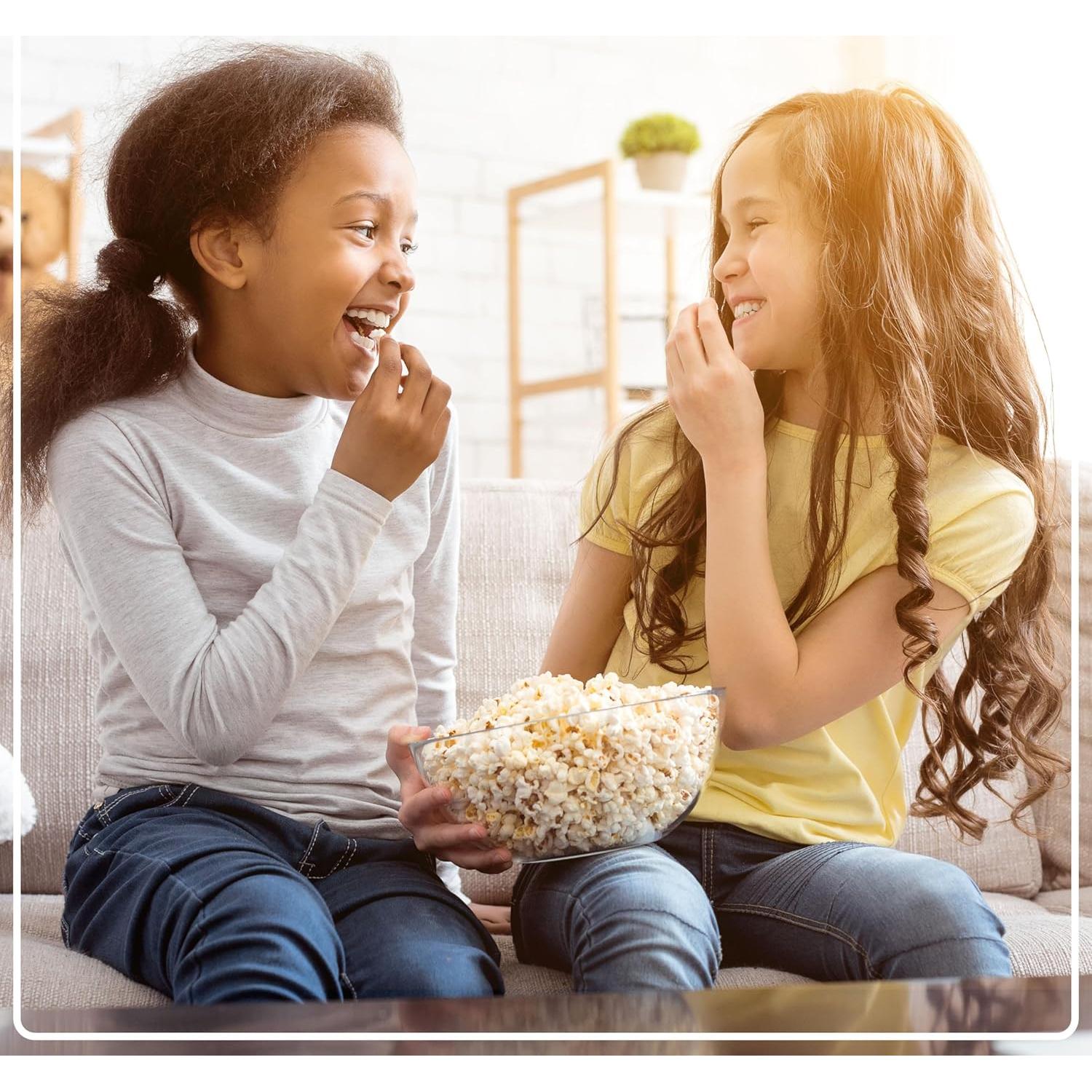 Máquina de Palomitas Nostalgia 8 Tazas Antiadherente Negra