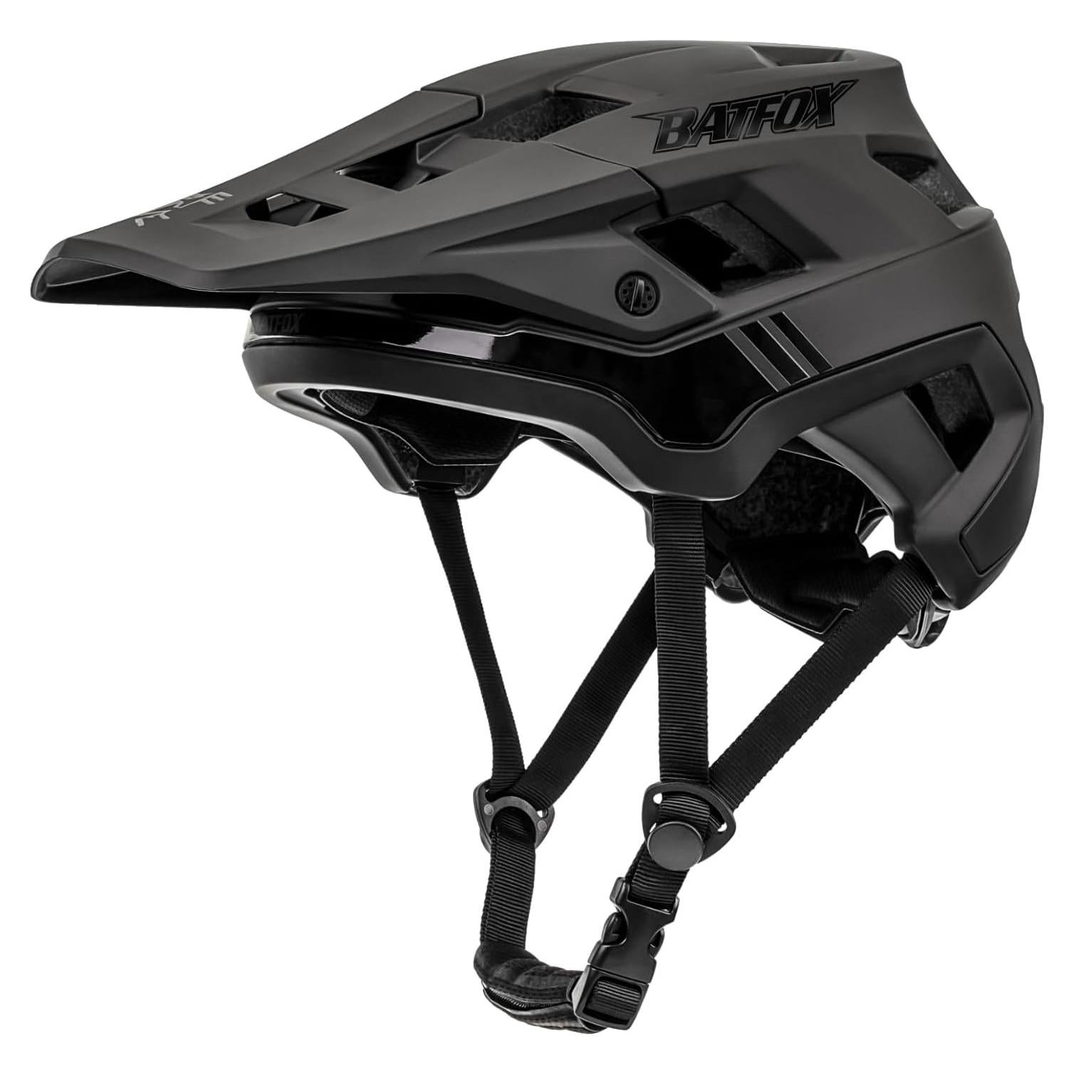 Casco de Bicicleta BATFOX LA303 Negro M 54-57 cm