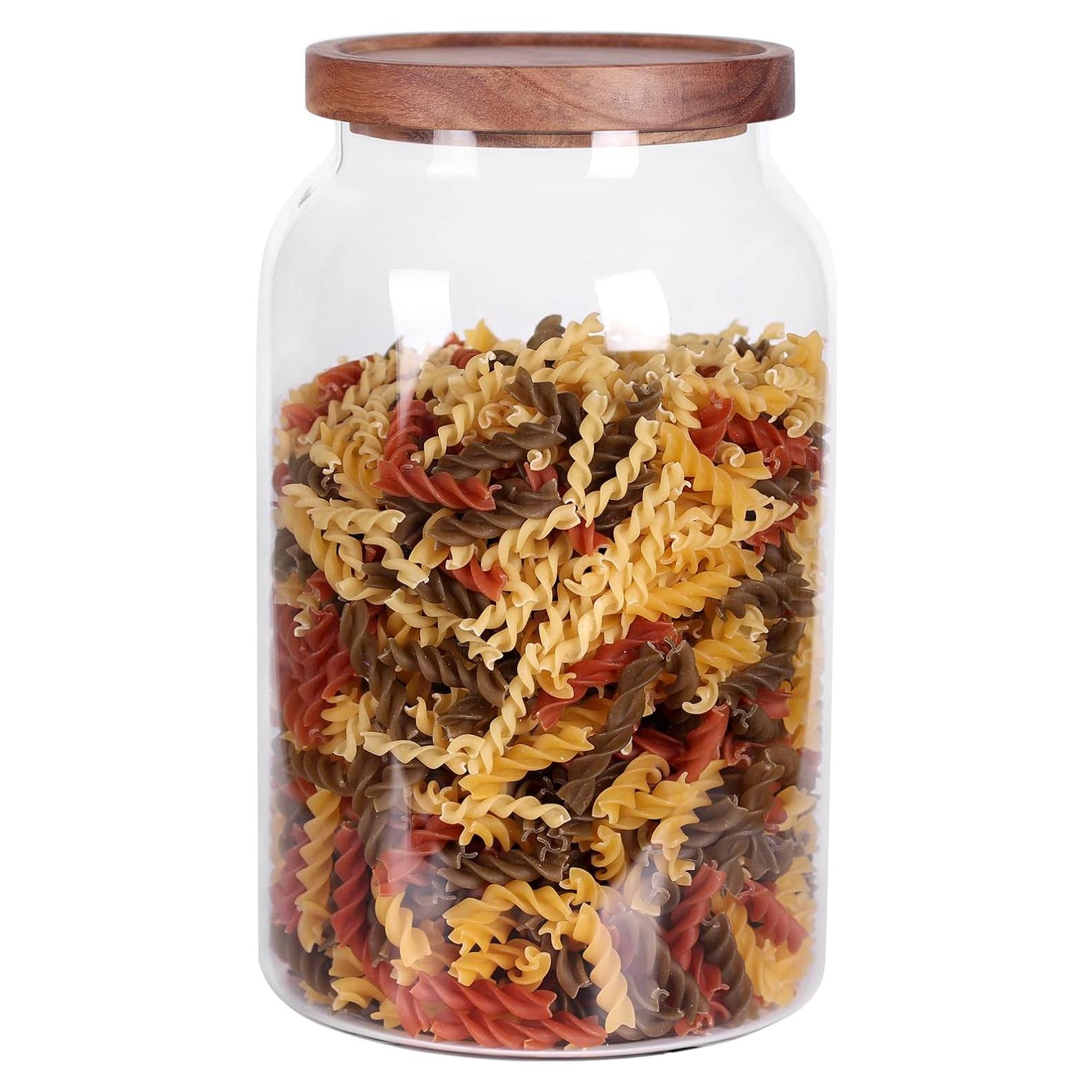 Tarro de Vidrio 1 Galón Yirong con Tapa Hermética 3.8L