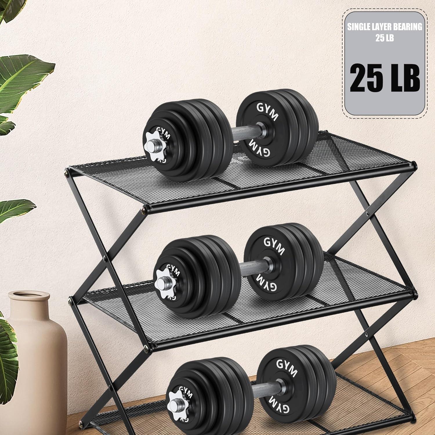 Small Shoe Rack for Entryway - 3 Tier Shoe Organizer Metal Foldable Shoes Storage Rack, Zero Tool Install, Sturdy Shoe Rack for Closet, Front Door Entrance, Living Room - Space Saving, Black