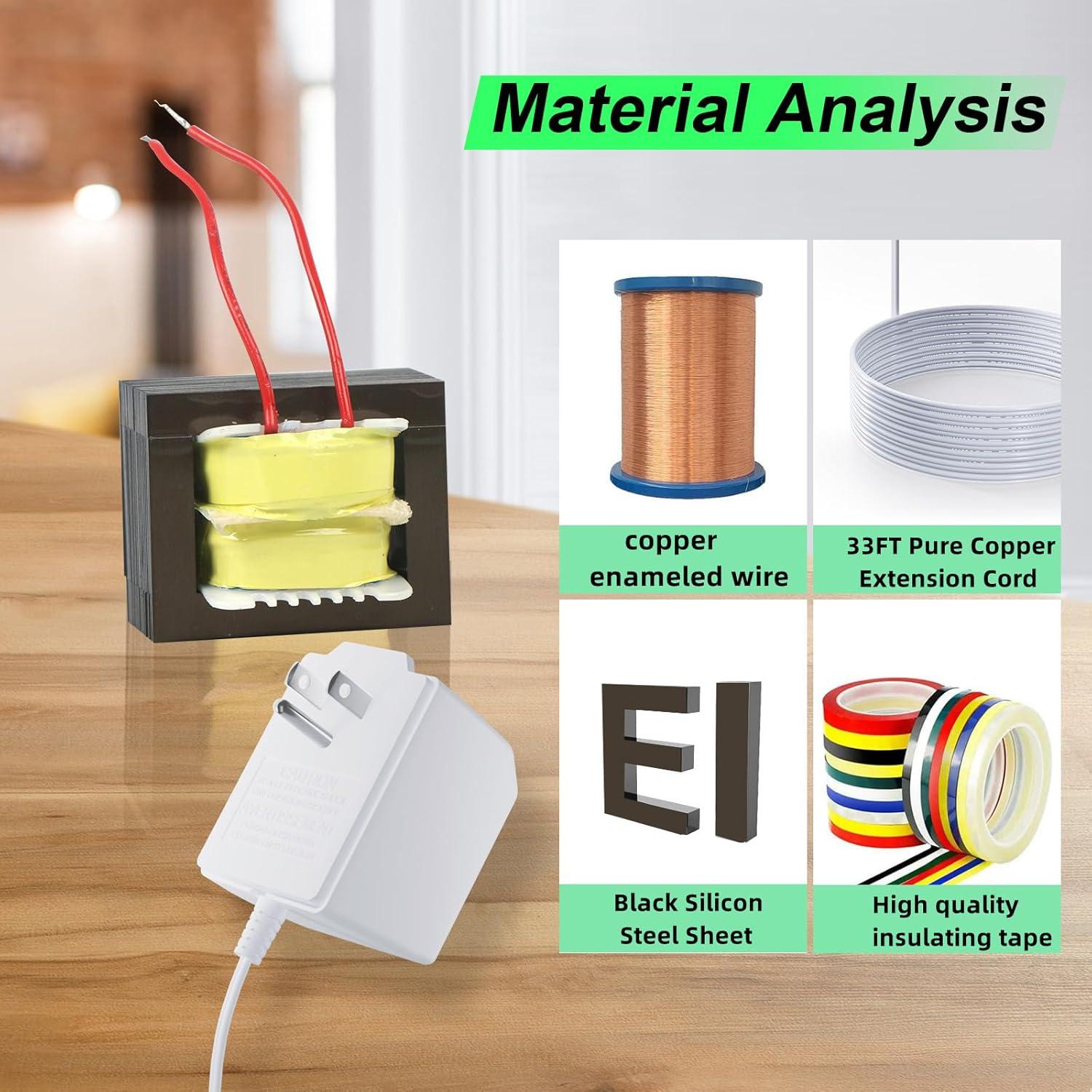 Transformador de Timbre 24V XZGM para Ring y Google Nest