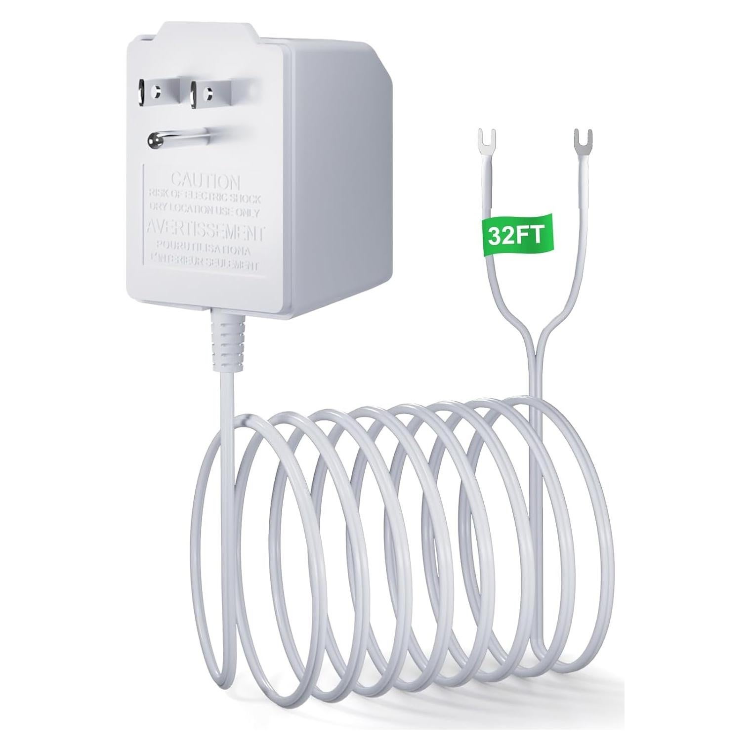 Transformador de Timbre 18V XZGM para Ring, Eufy, Blink