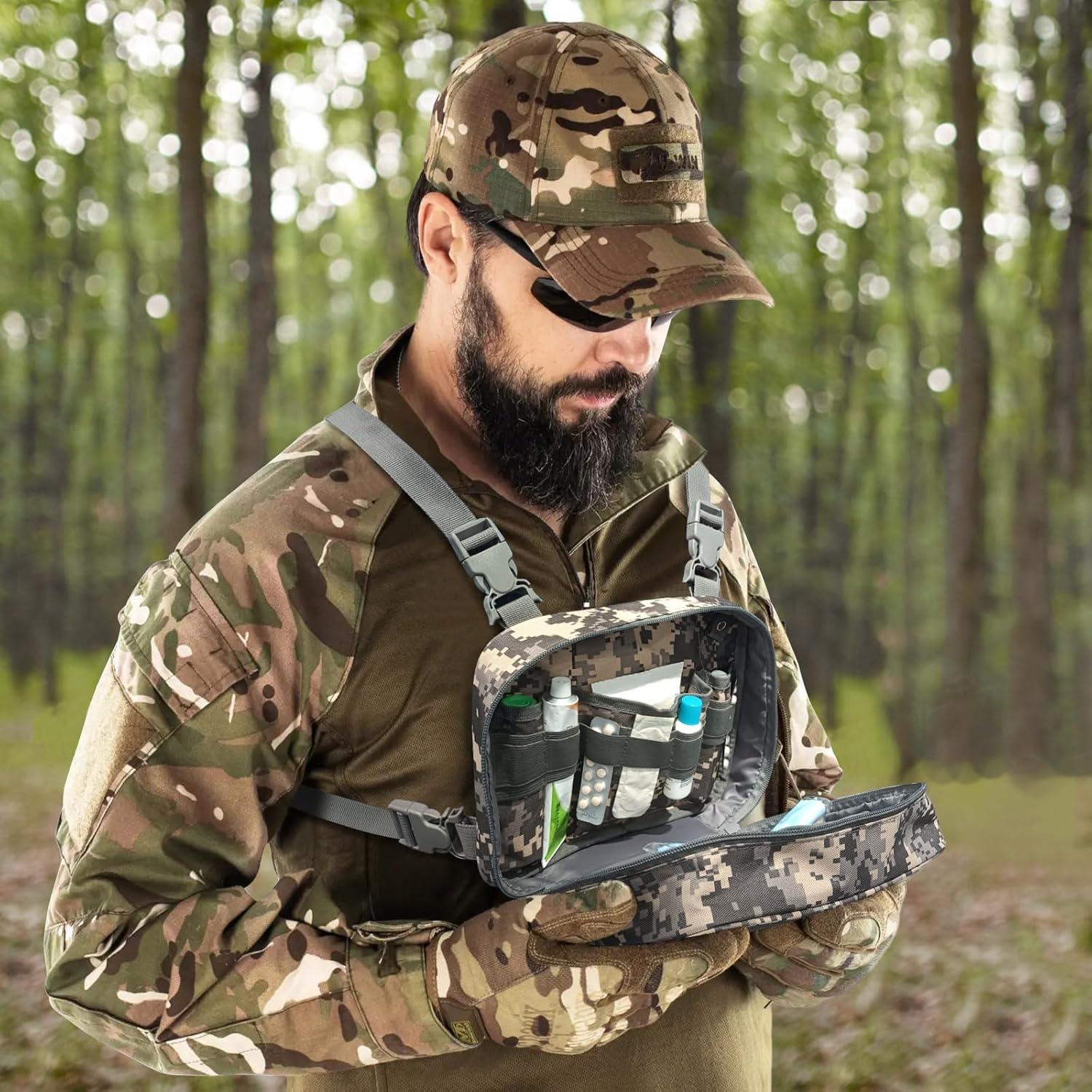 Bolsa Táctica SMONT Molle Desmontable para Revistas