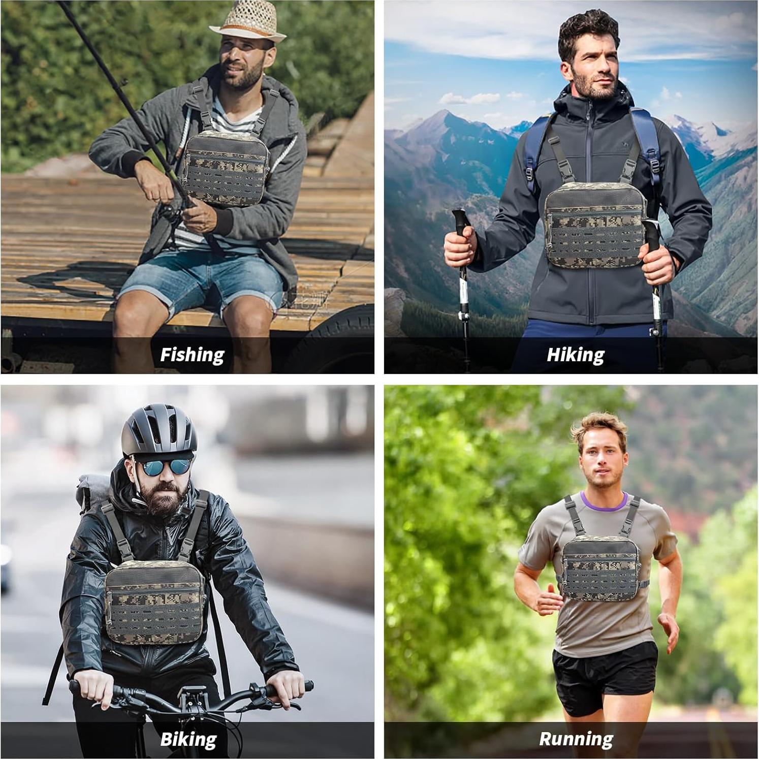 Bolsa Táctica SMONT Molle Desmontable para Revistas