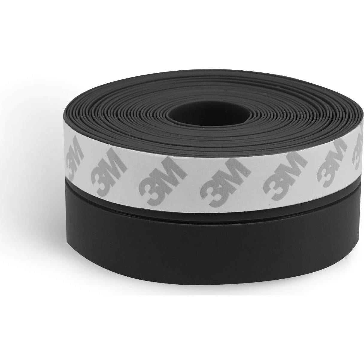 Tira de Sellado de Silicona TAROSE 4.88m Negro 25mm