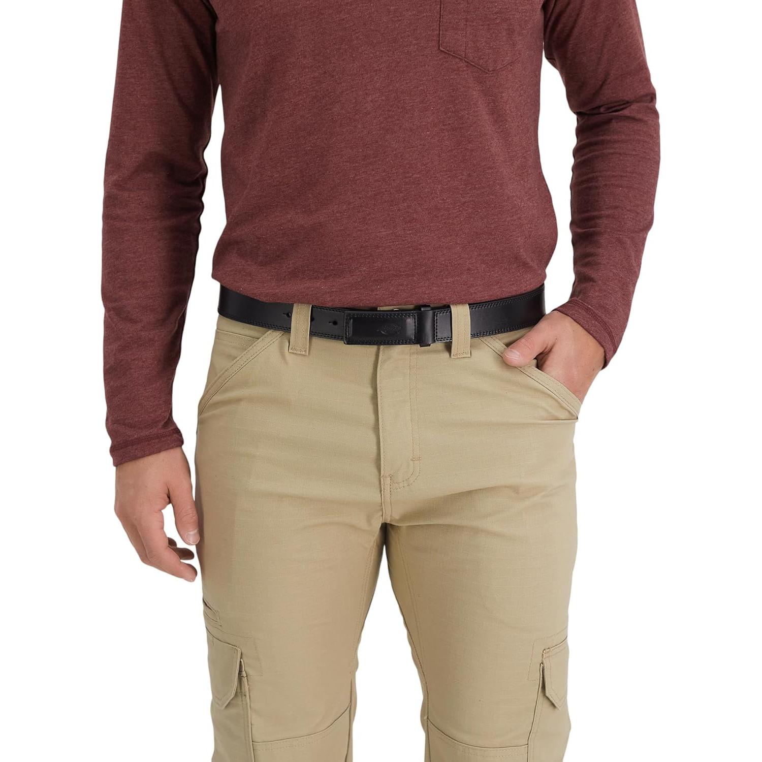 Cinturón mecánico Dickies negro sin rasguños para hombres