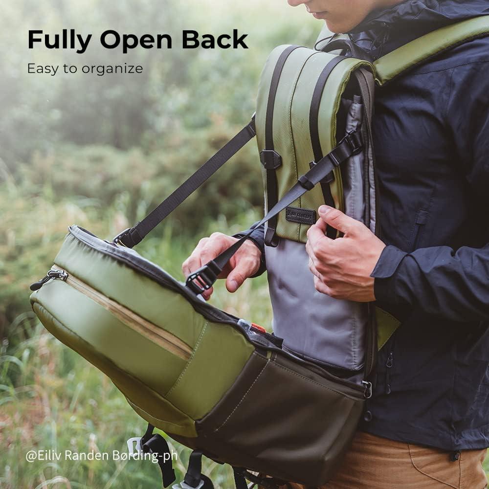 Mochila K&F Concept 20L para cámara y laptop 15.6"