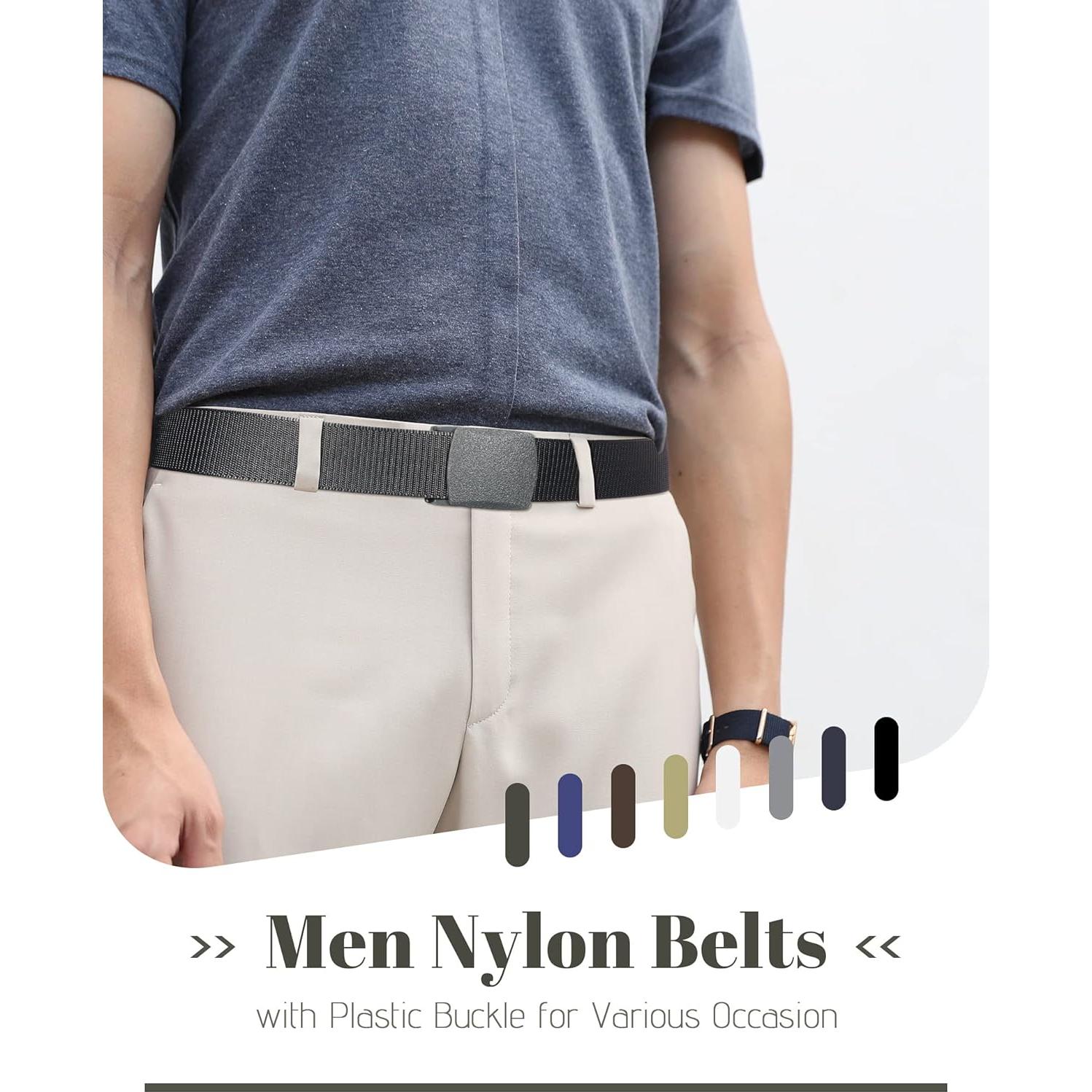 Cinturones de Nylon Geyoga 16 Piezas 3.8 cm Táctico Militar