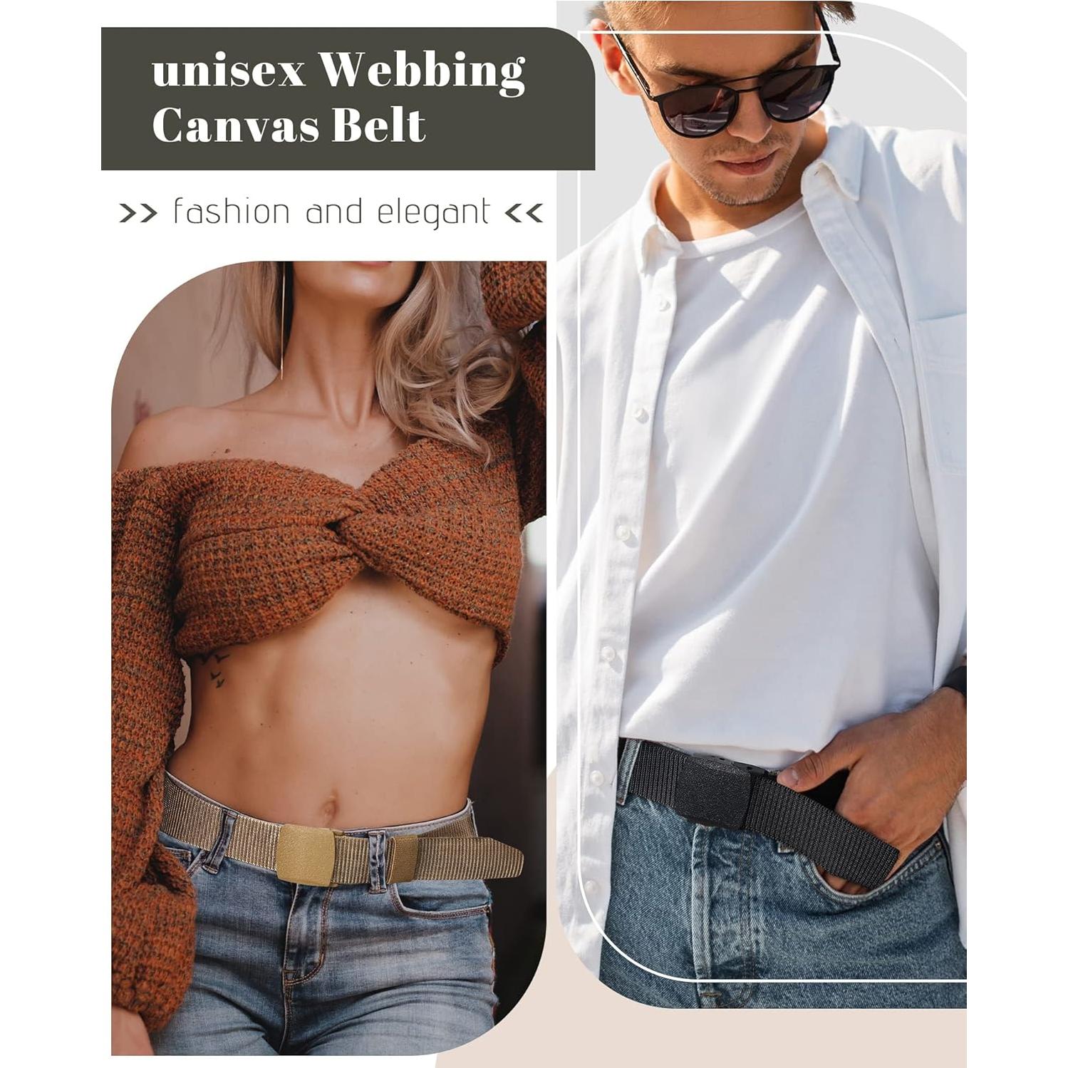 Cinturones de Nylon Geyoga 16 Piezas 3.8 cm Táctico Militar