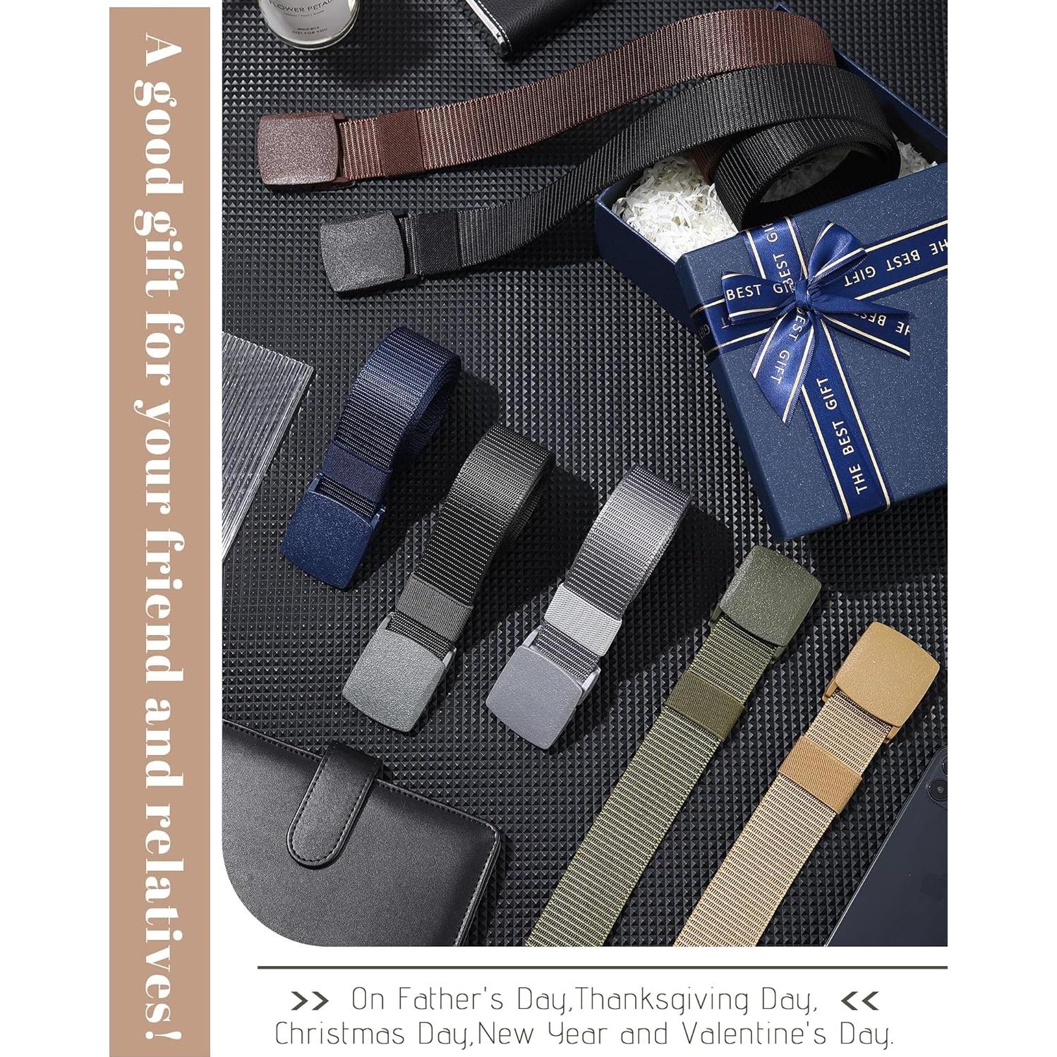 Cinturones de Nylon Geyoga 16 Piezas 3.8 cm Táctico Militar