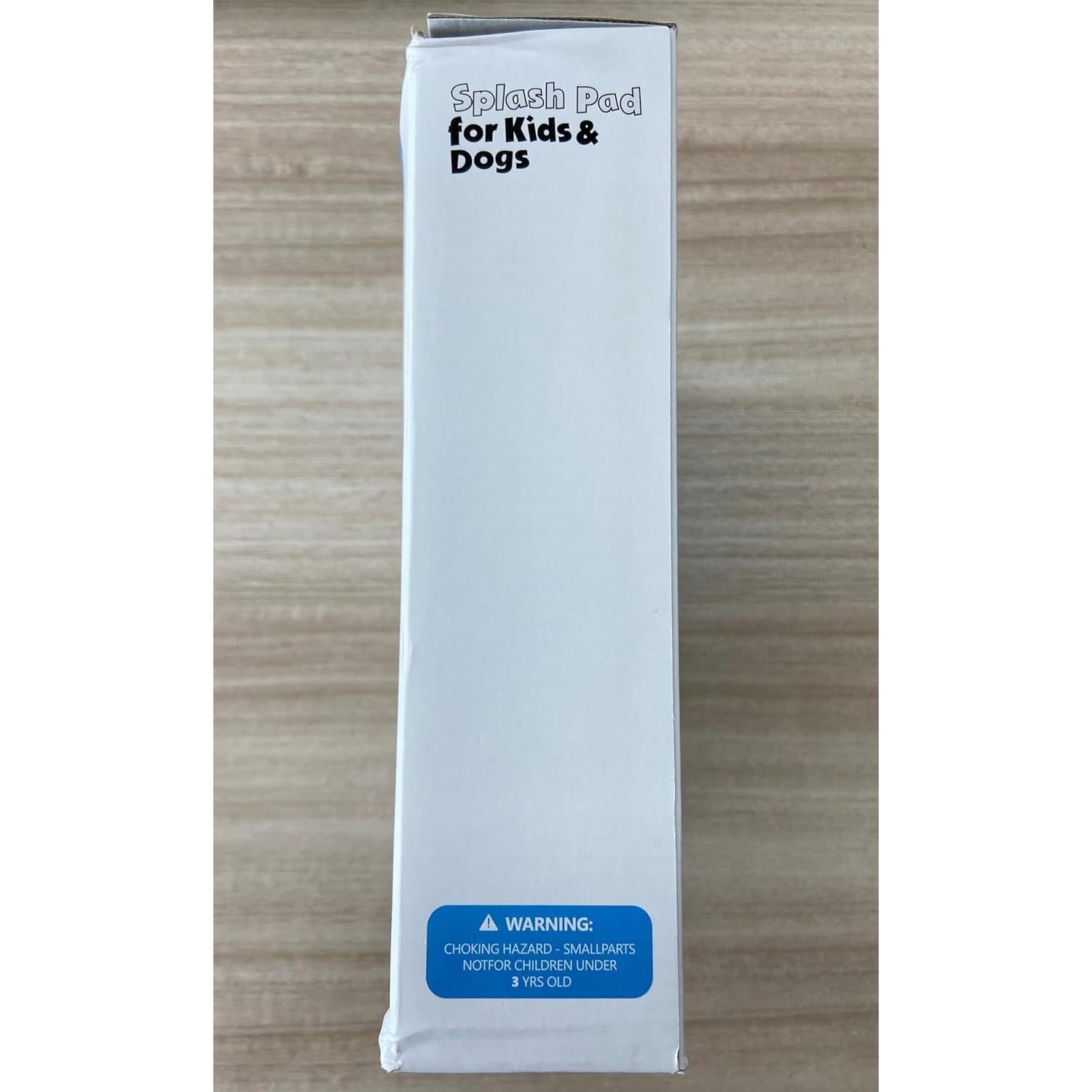 Peteast Dog Splash Pad 51" Anti-Slip Dog Pool for Large Dogs 0.58 mm Thick Dog Sprinkler Outdoor Dog Toys - Dog Accessories for Large Dogs