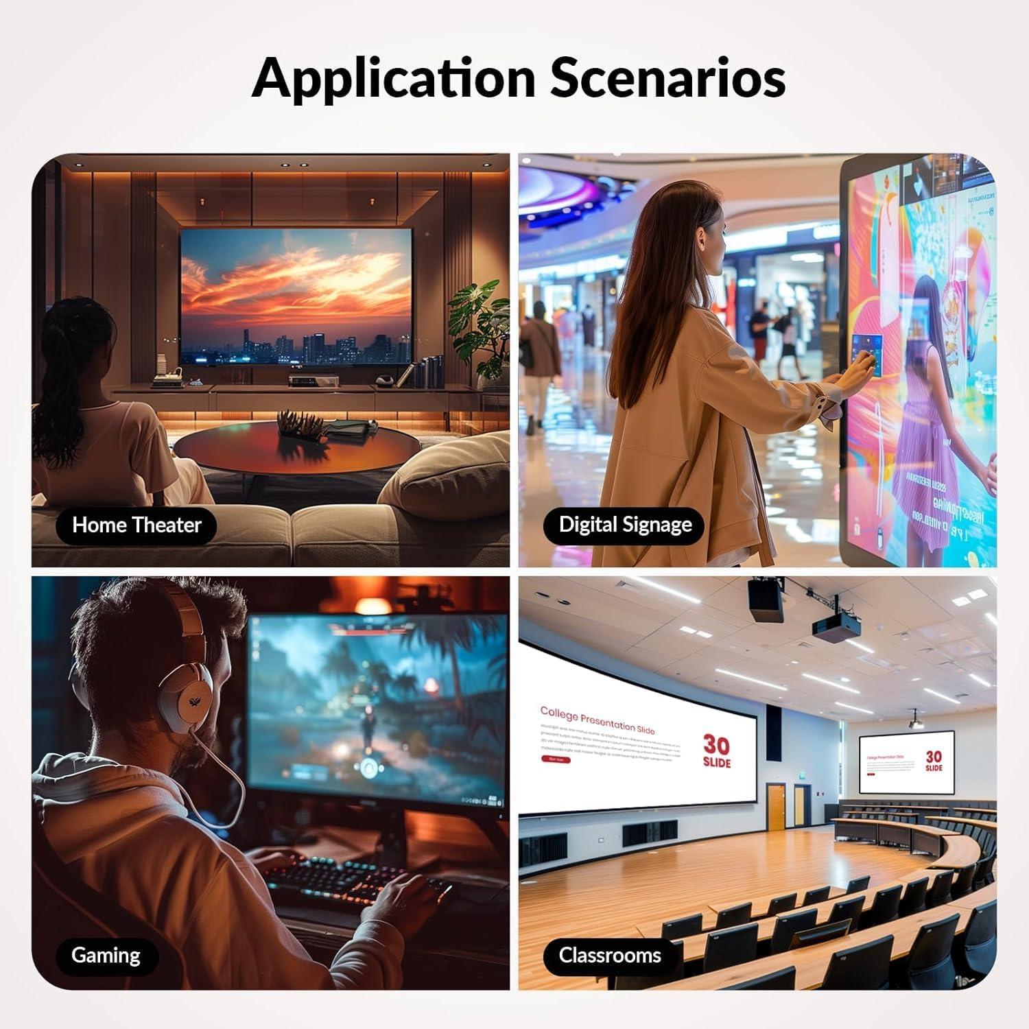 Extensor HDMI AV Access 4K@60Hz 40m y 1080P@70m HDBaseT