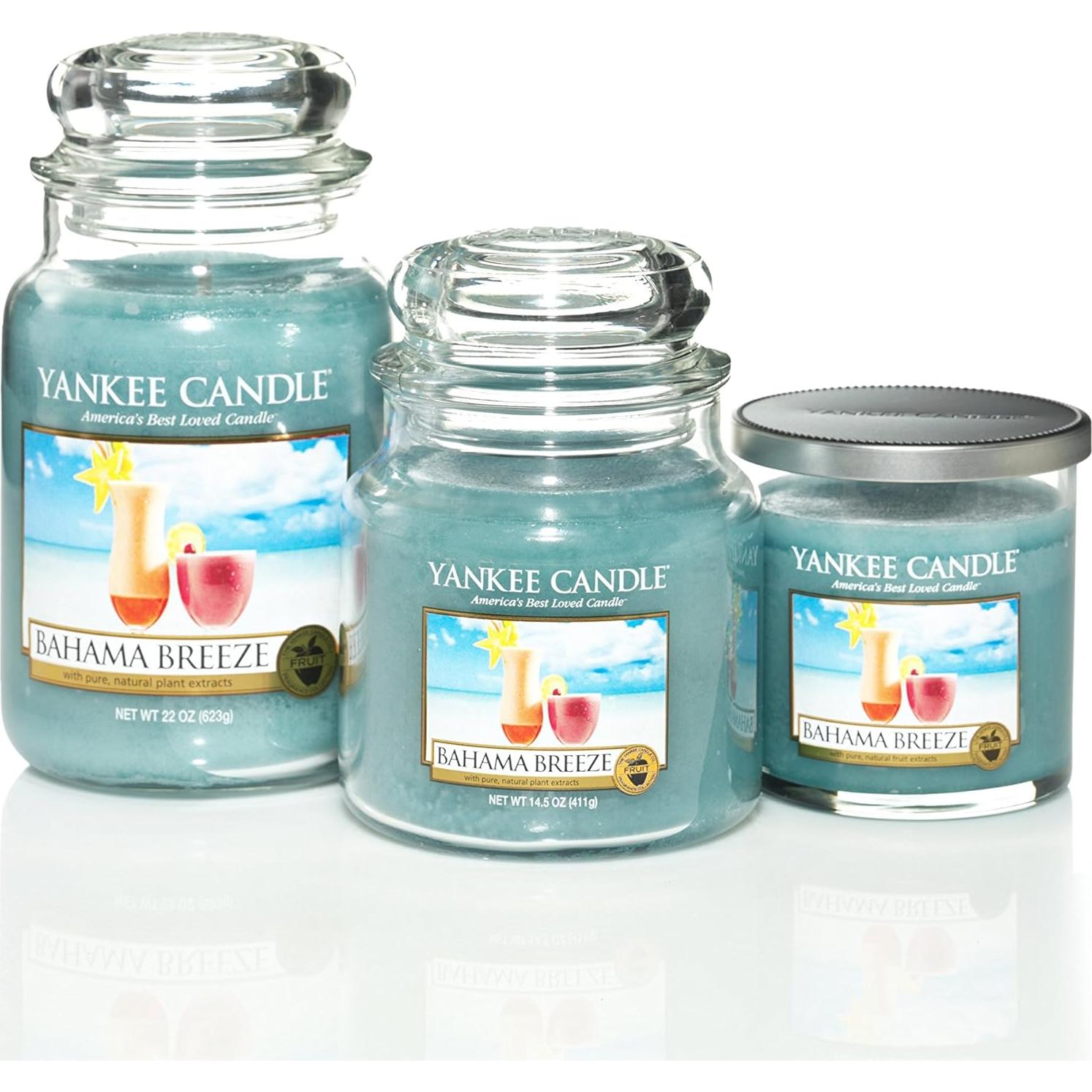 Vela Aromática Yankee Candle Bahama Breeze 623g Tarro Grande