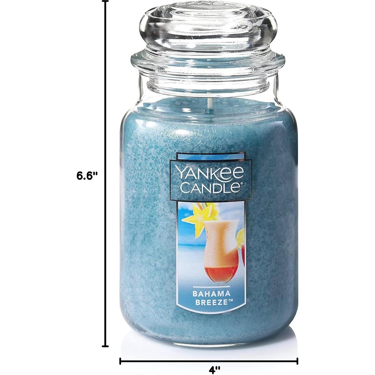 Vela Aromática Yankee Candle Bahama Breeze 623g Tarro Grande