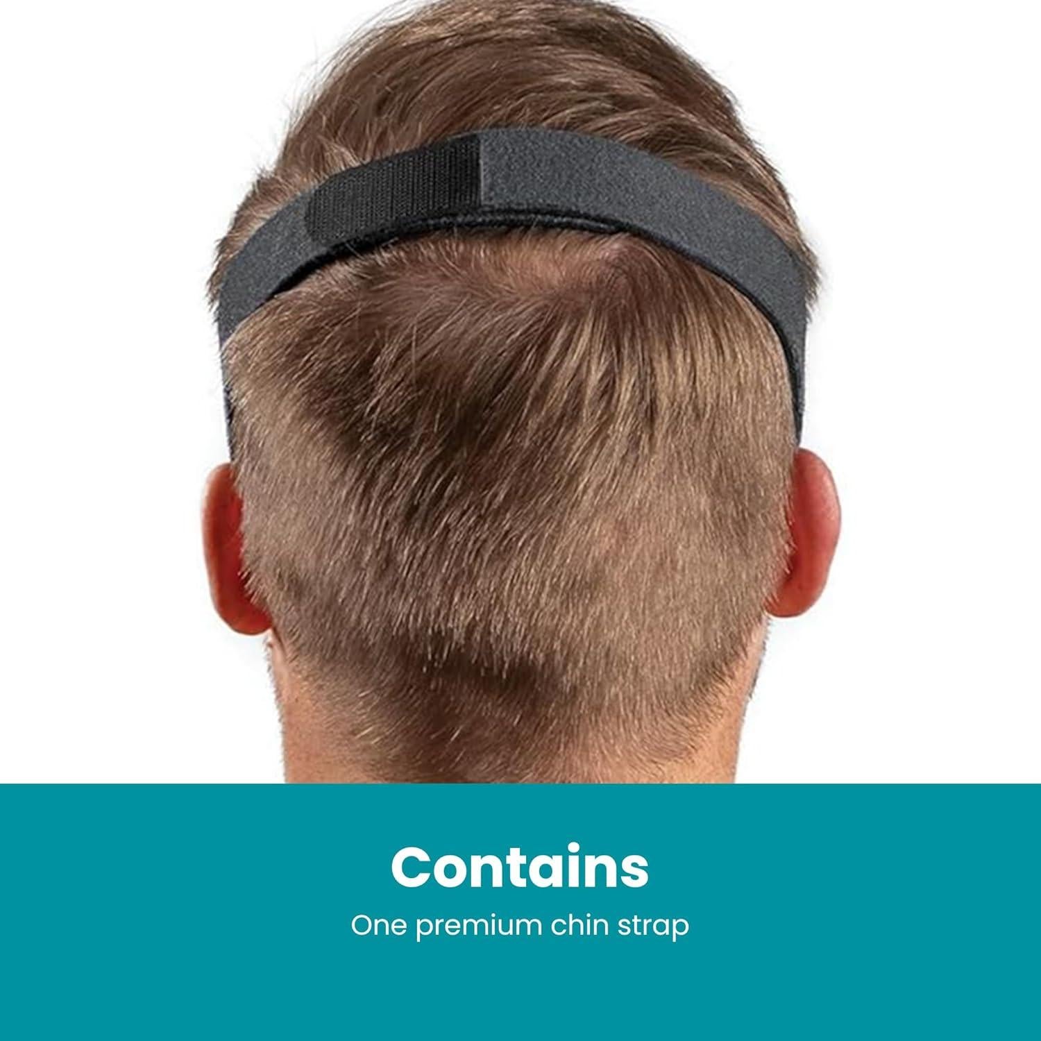 Correa Universal para Barbilla LifeSource - Reductora de Ronquidos, Ajustable, Transpirable, Libre de Látex