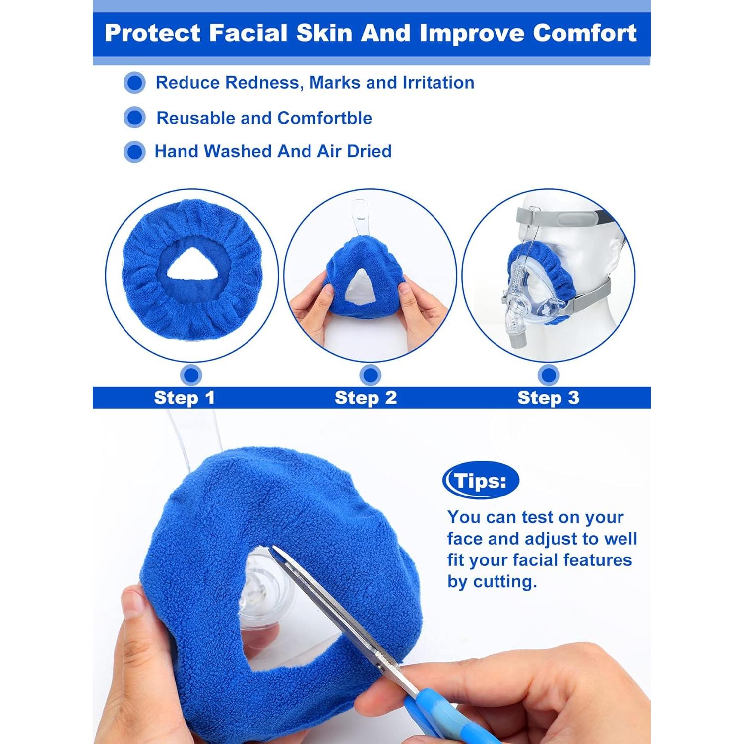 Forros de Máscara Completa Reutilizables Sosation 24 Piezas