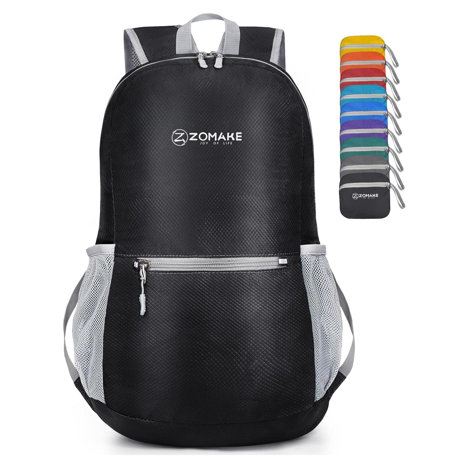 Mochila de Senderismo Plegable ZOMAKE 20L Resistente al Agua