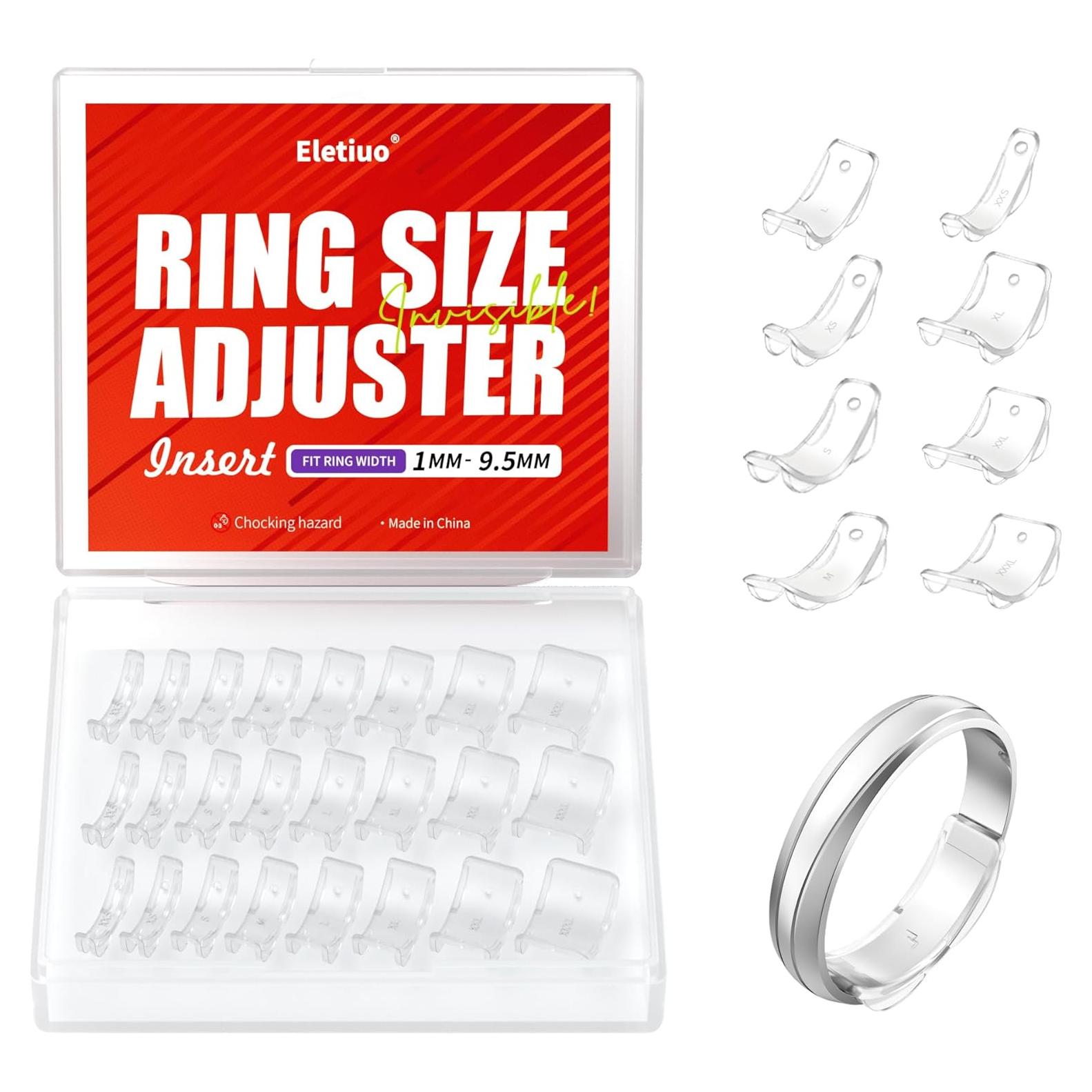 Juego de Ajustadores de Tamaño de Anillo Litumfen 24 Piezas