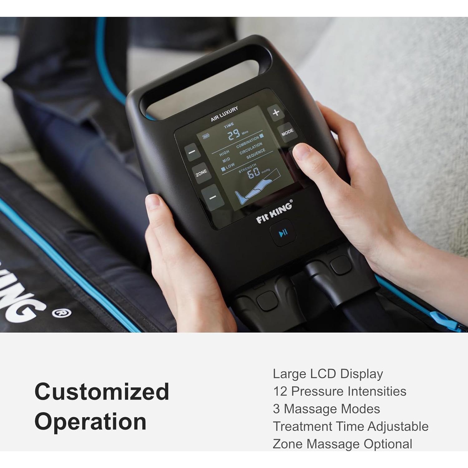 Masajeador de Piernas Inalámbrico FIT KING FT-091A Grande