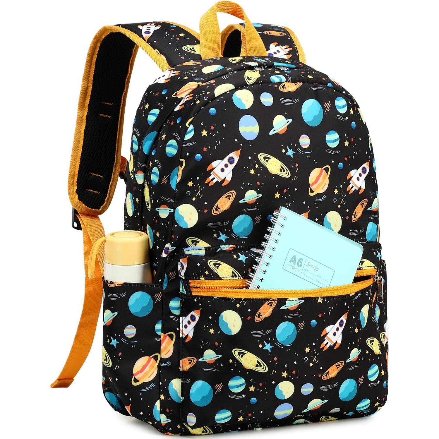 Mochila Escolar CAMTOP Niños Preescolar 39x11x26cm Cohete