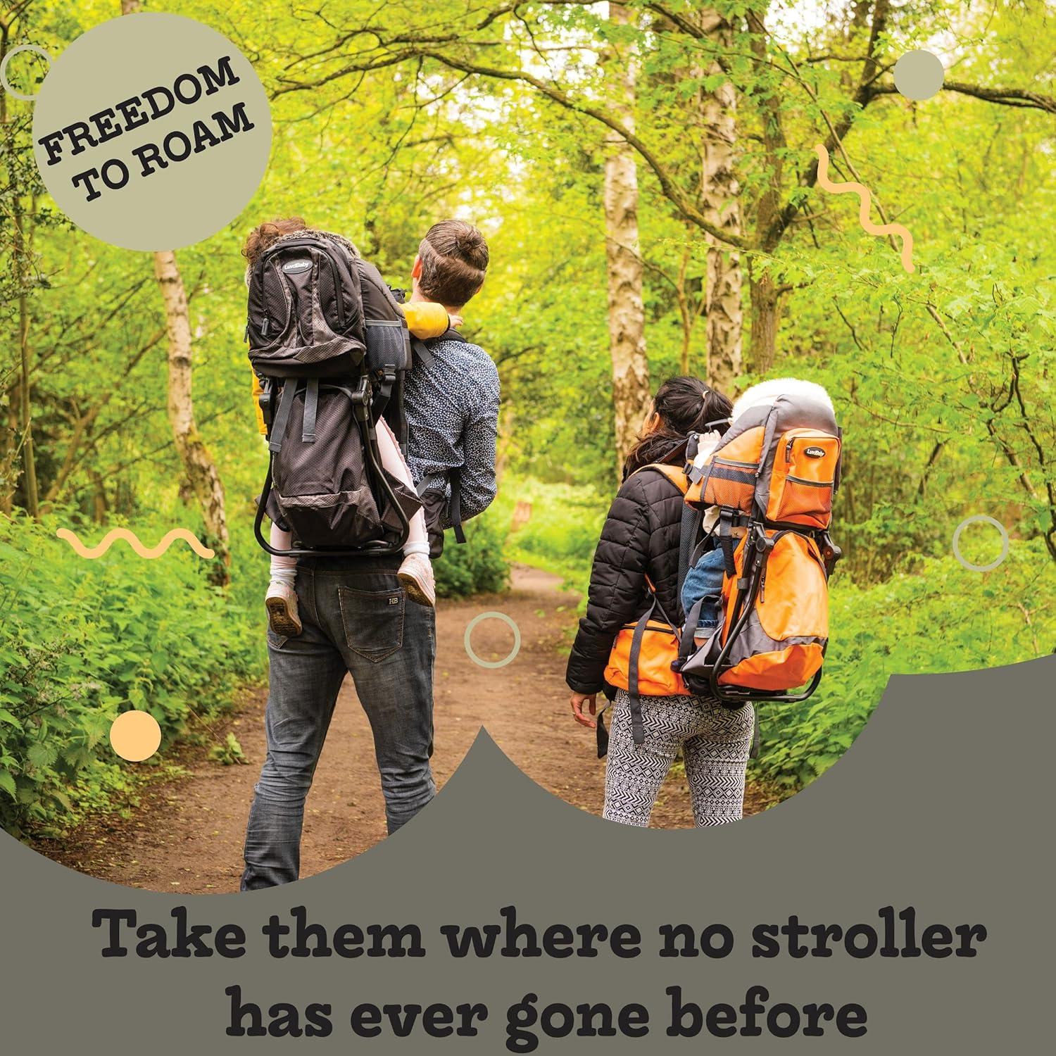 Mochila Portabebés Verde Ejercito - Acolchada y Aislada