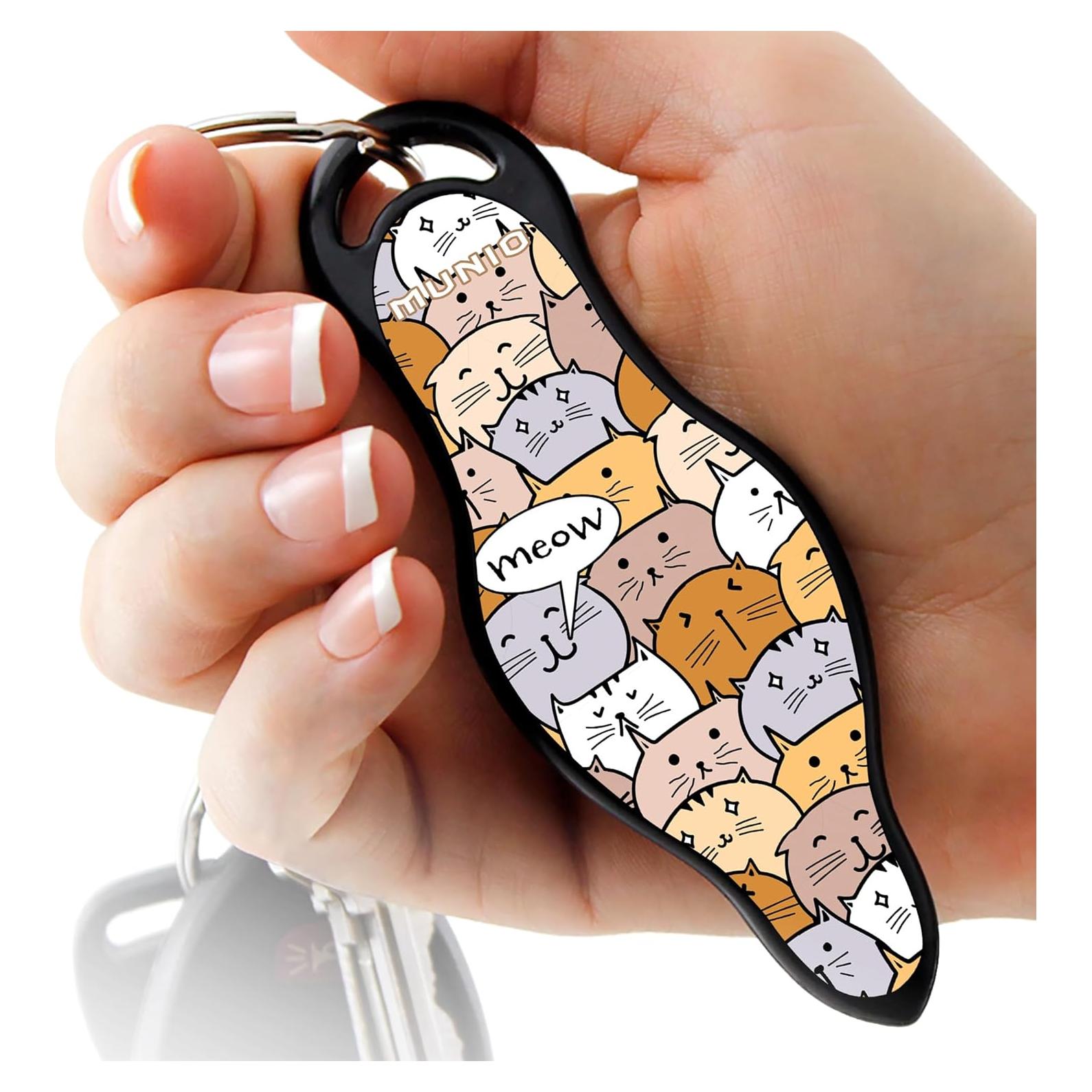 Kit de Defensa Personal MUNIO - Llavero Legal y Compacto