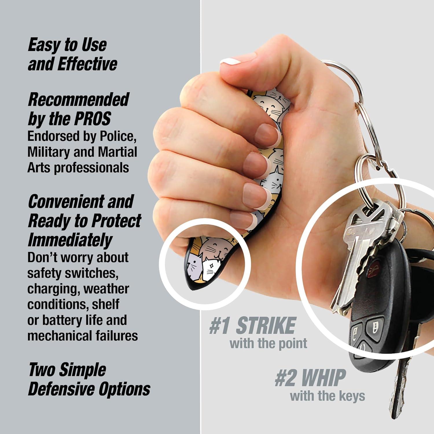 Kit de Defensa Personal MUNIO - Llavero Legal y Compacto