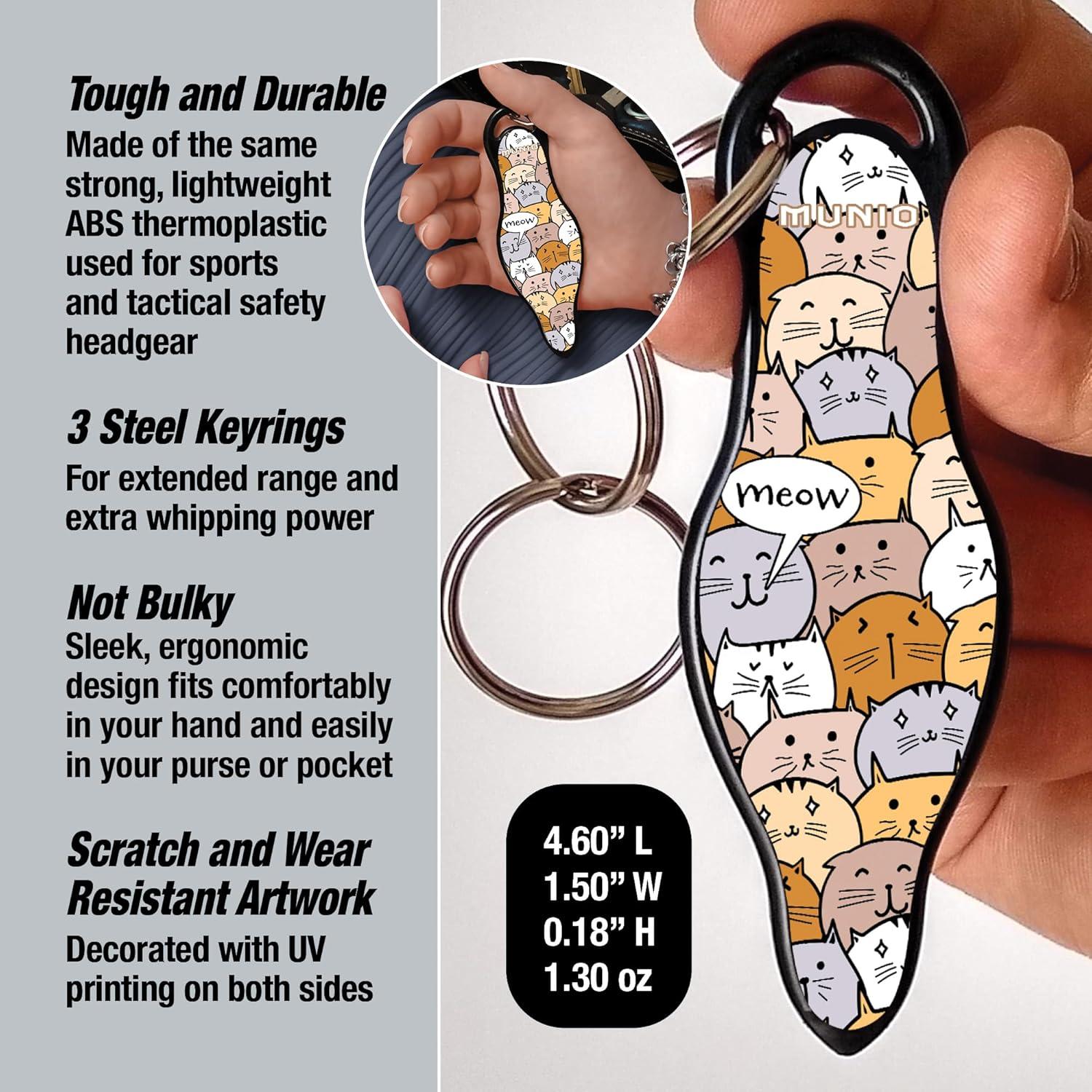 Kit de Defensa Personal MUNIO - Llavero Legal y Compacto