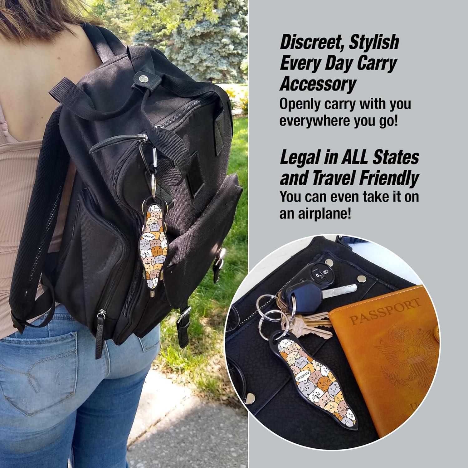 Kit de Defensa Personal MUNIO - Llavero Legal y Compacto