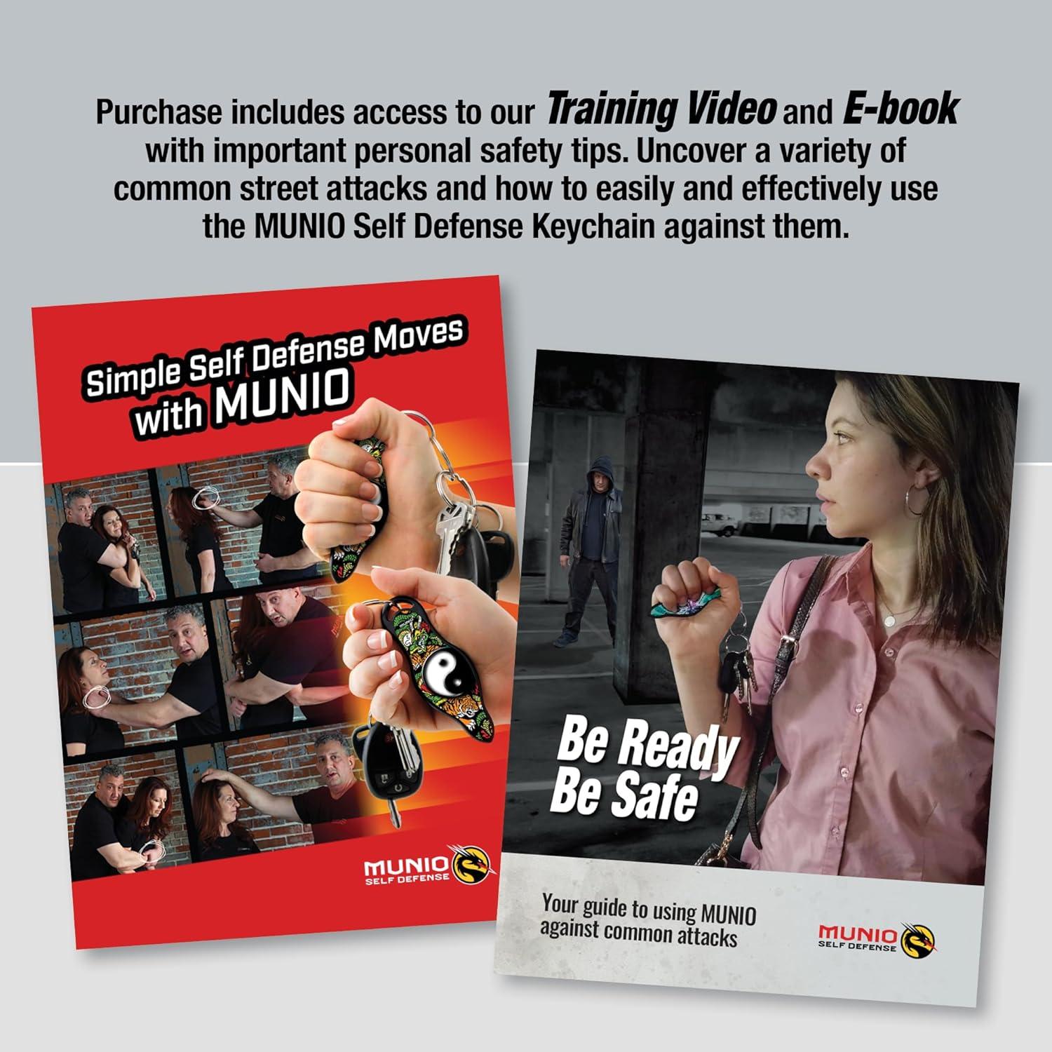 Kit de Defensa Personal MUNIO - Llavero Legal y Compacto