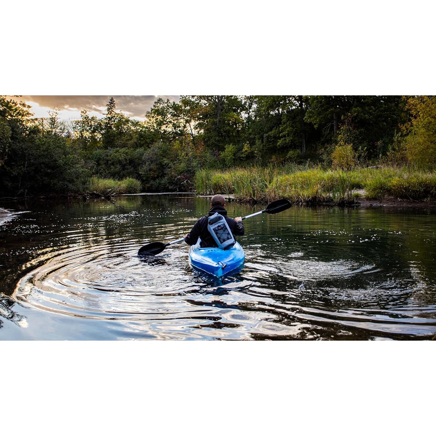 Mochila Flotante Impermeable Piscifun 10L Amarillo con Funda