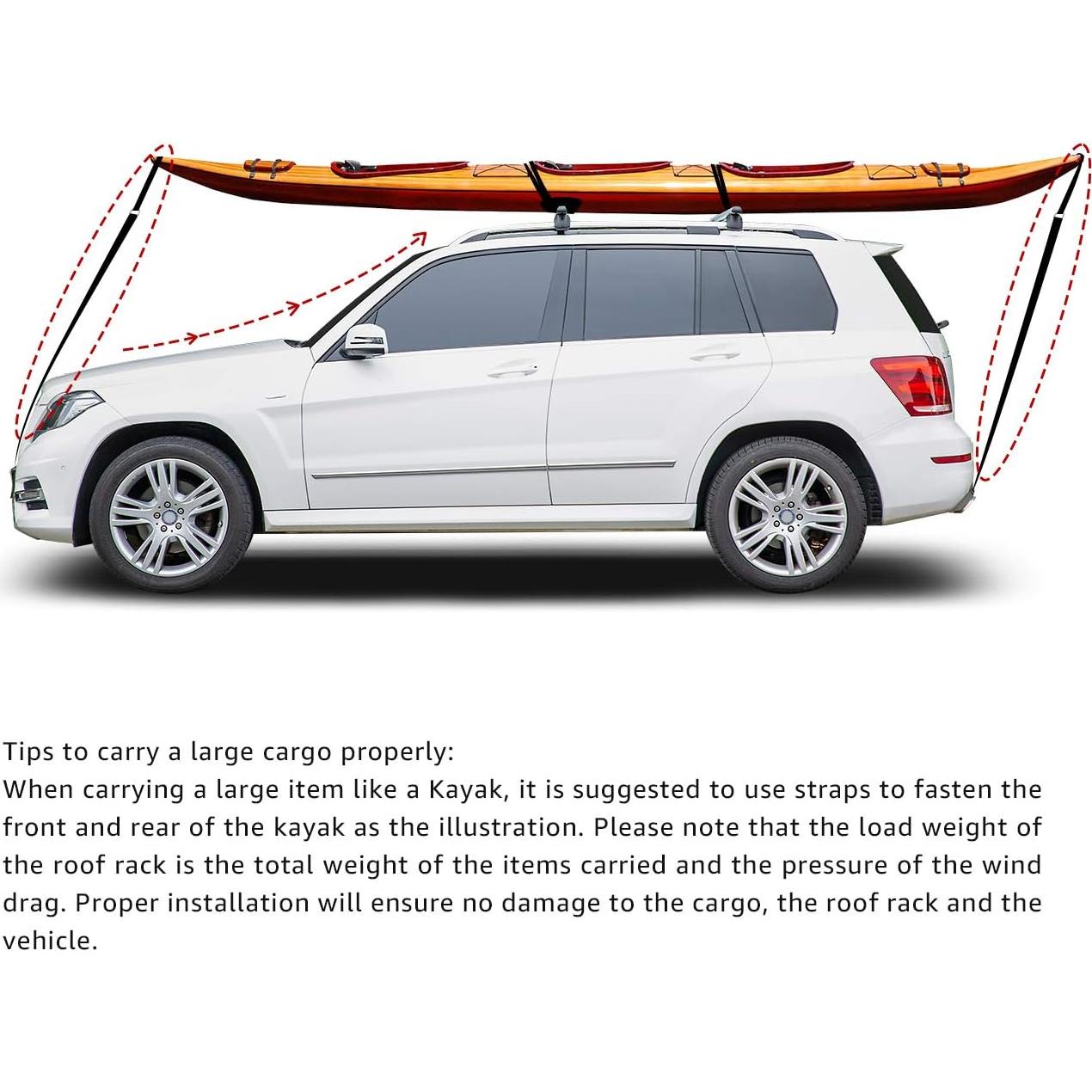 Barra Transversal de Techo Amazon Basics 132 cm Ajustable