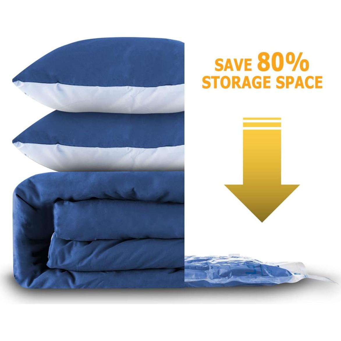 Bolsas de Almacenamiento al Vacío MEIQIHOME 10 Pequeñas 61x41cm