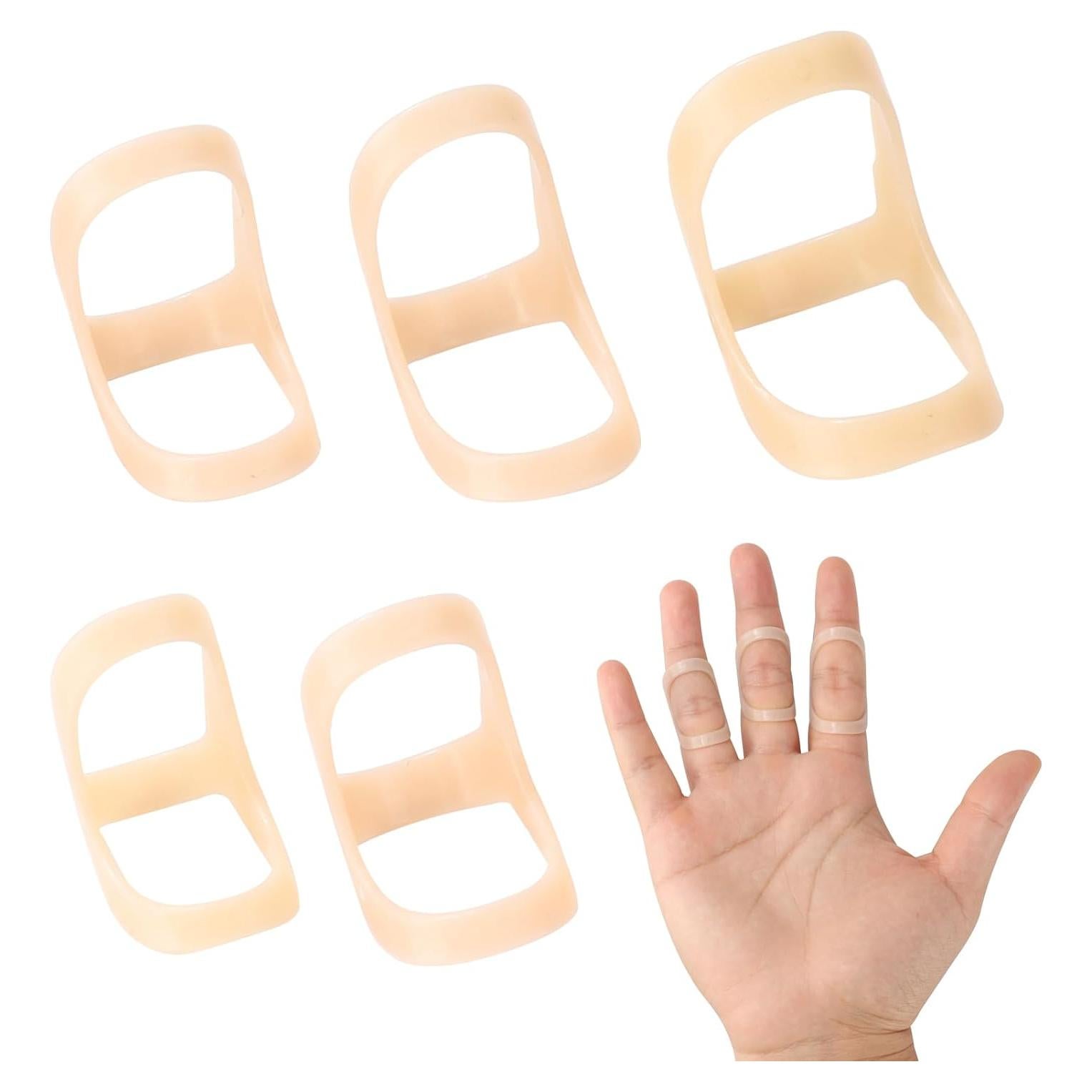 Férulas Ovaladas para Dedos CAGSIG - 5 Tamaños para Artritis