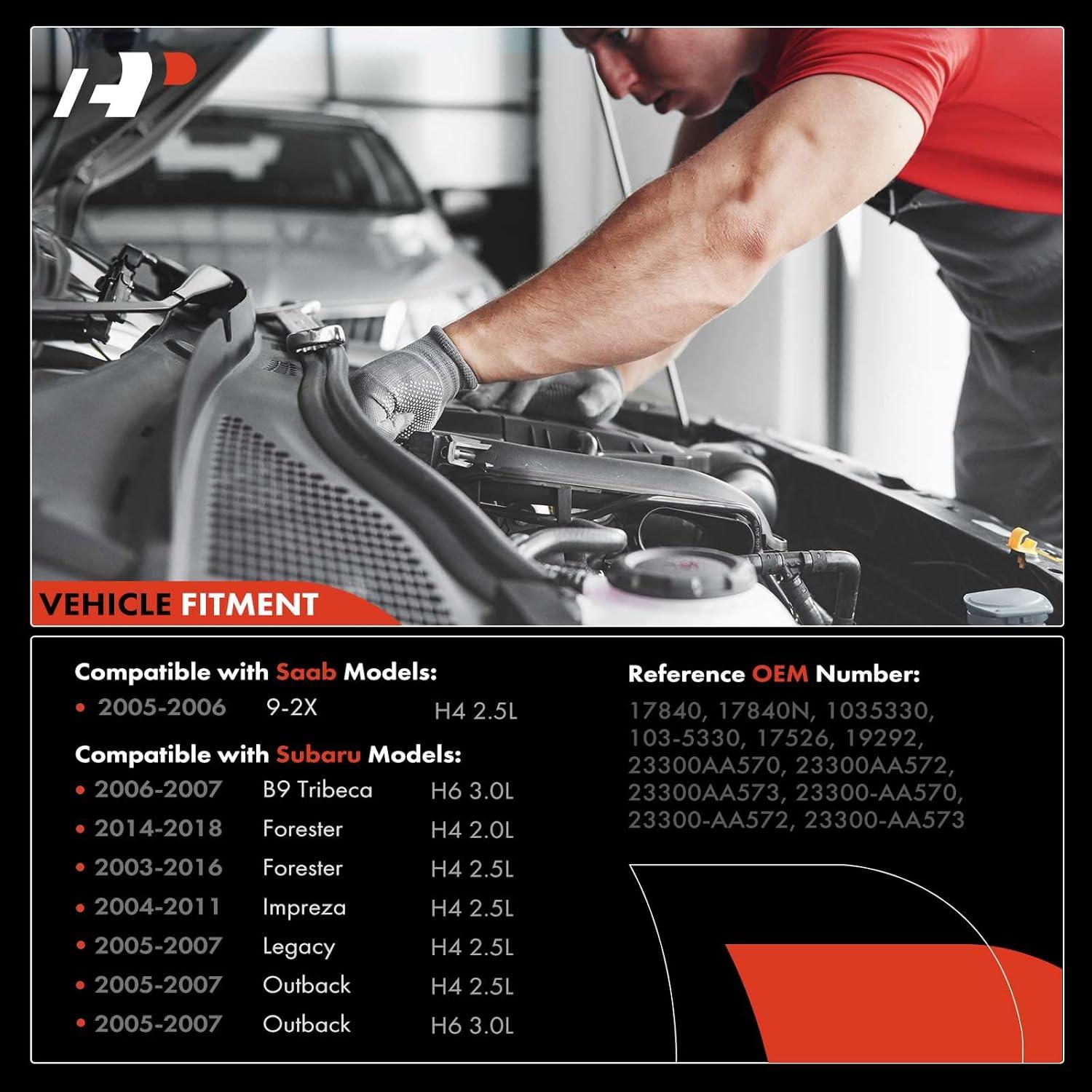 Motor de arranque A-Premium Subaru 12V 1.4KW 9 dientes