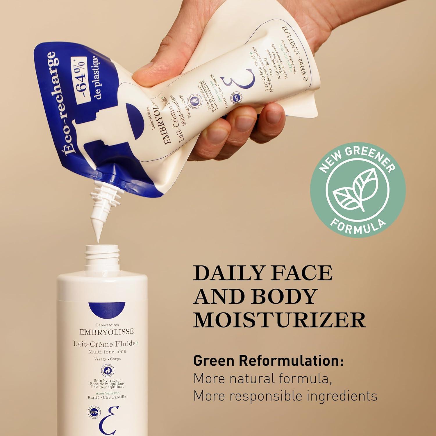 Crema Facial y Corporal Embryolisse Fluid+ 400 ml Hidratante