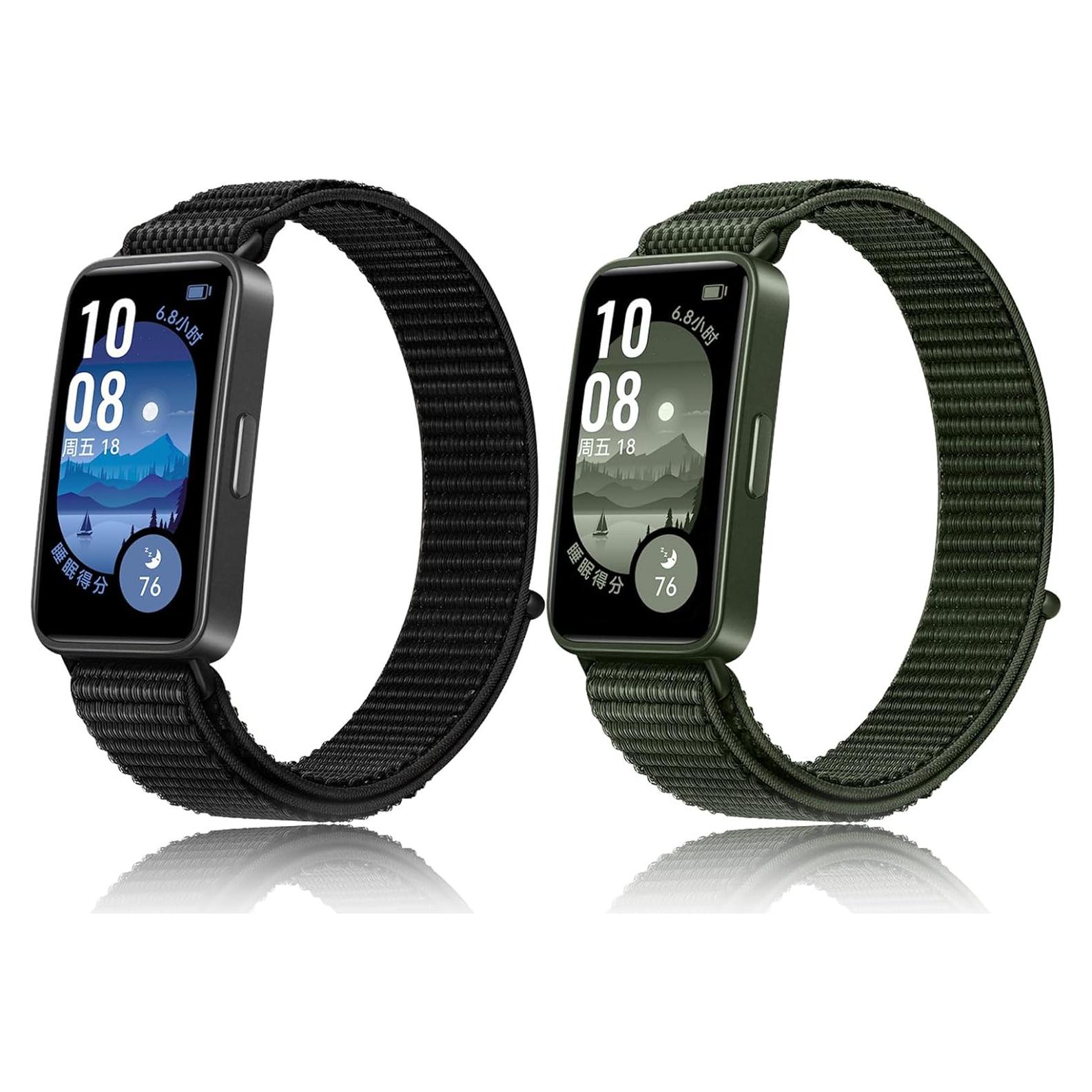 Correas de Nylon para Huawei Band 8/9 - Super Ligeras y Ajustables