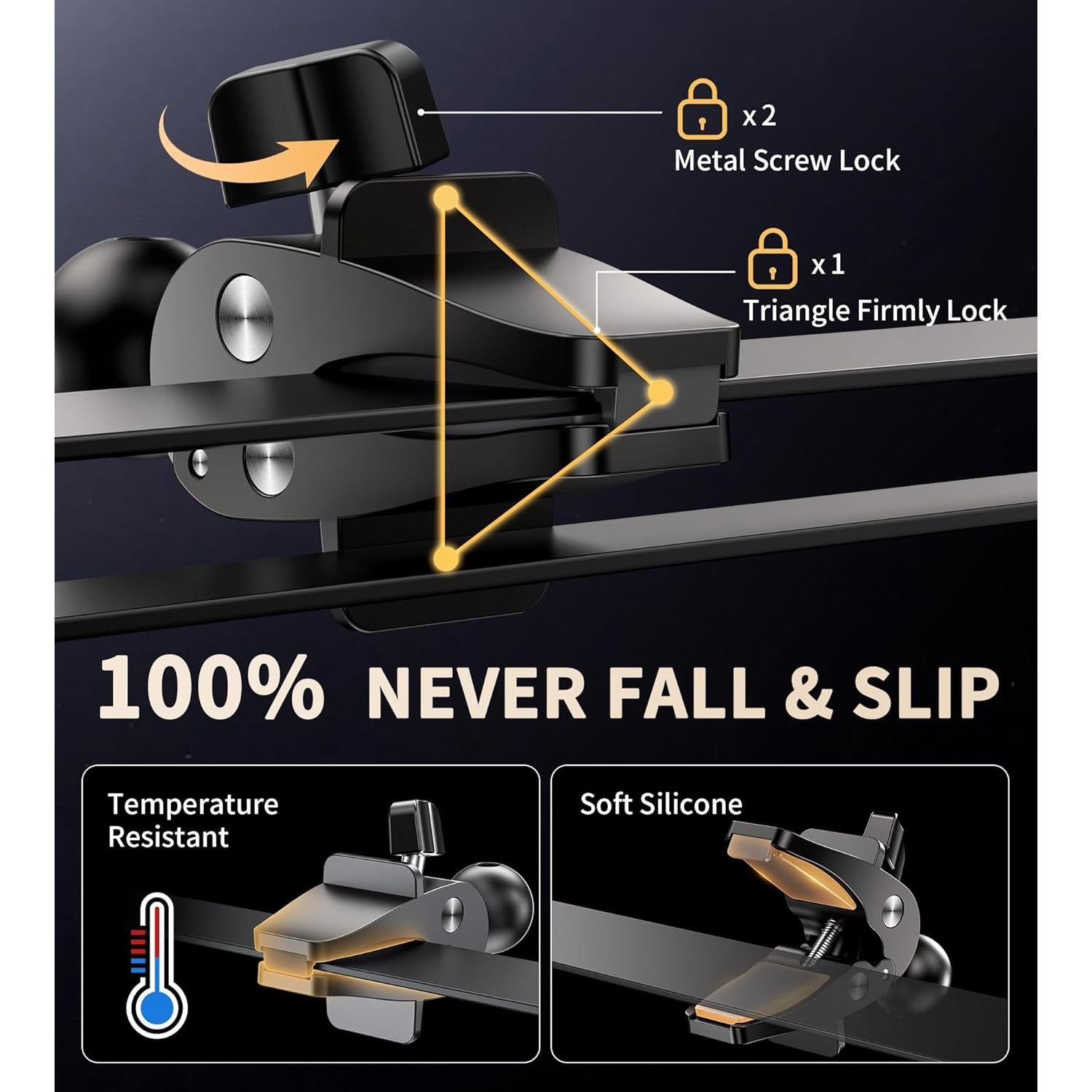 Cargador de coche MagSafe Mukiya para iPhone 12-16, 360°