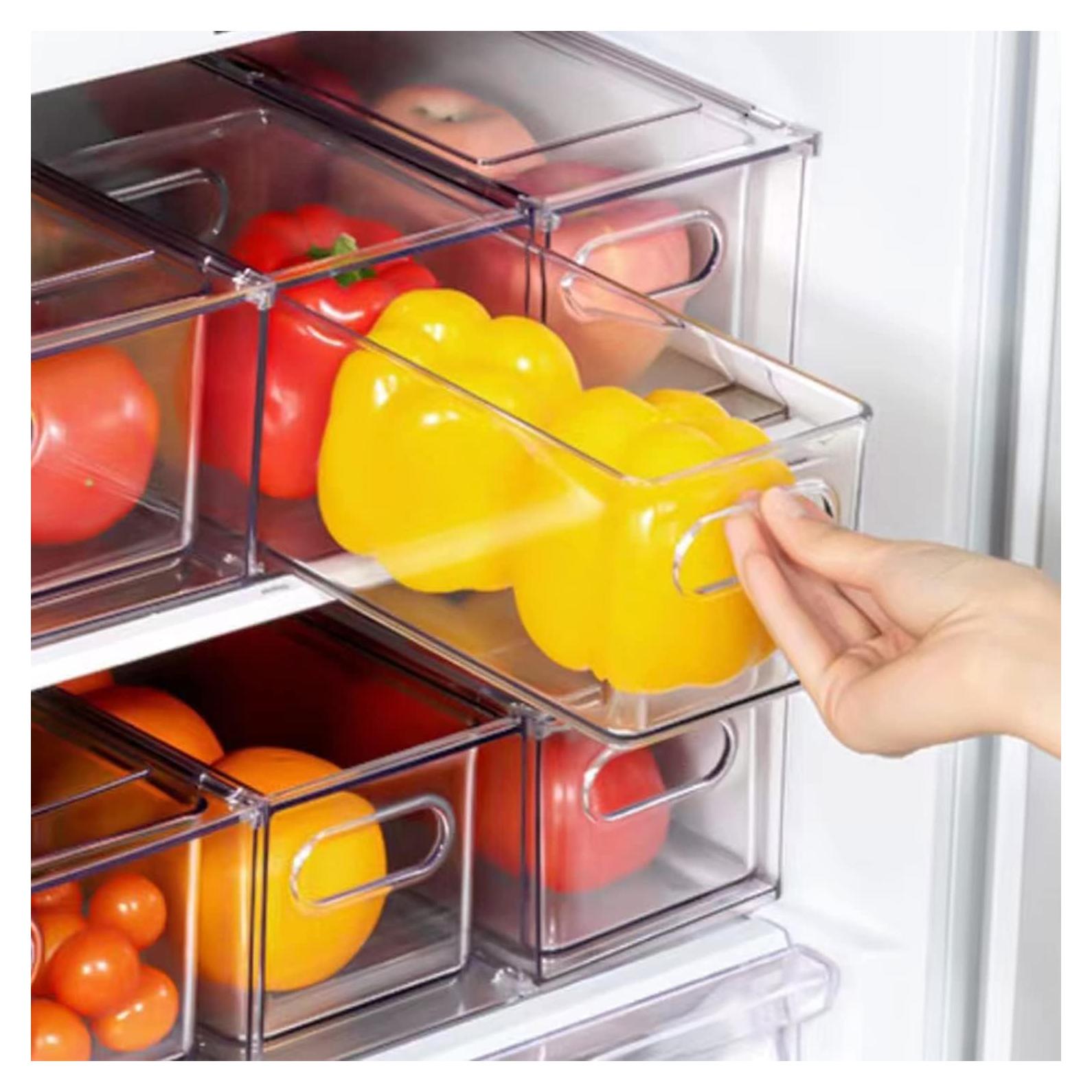 Organizador de Refrigerador LALASTAR 2 Cajones Apilables 3.17QT