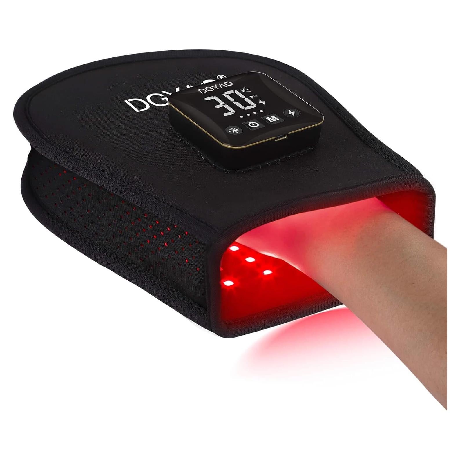 Guante de Terapia de Luz Roja D MAX Inalámbrico para Dolor