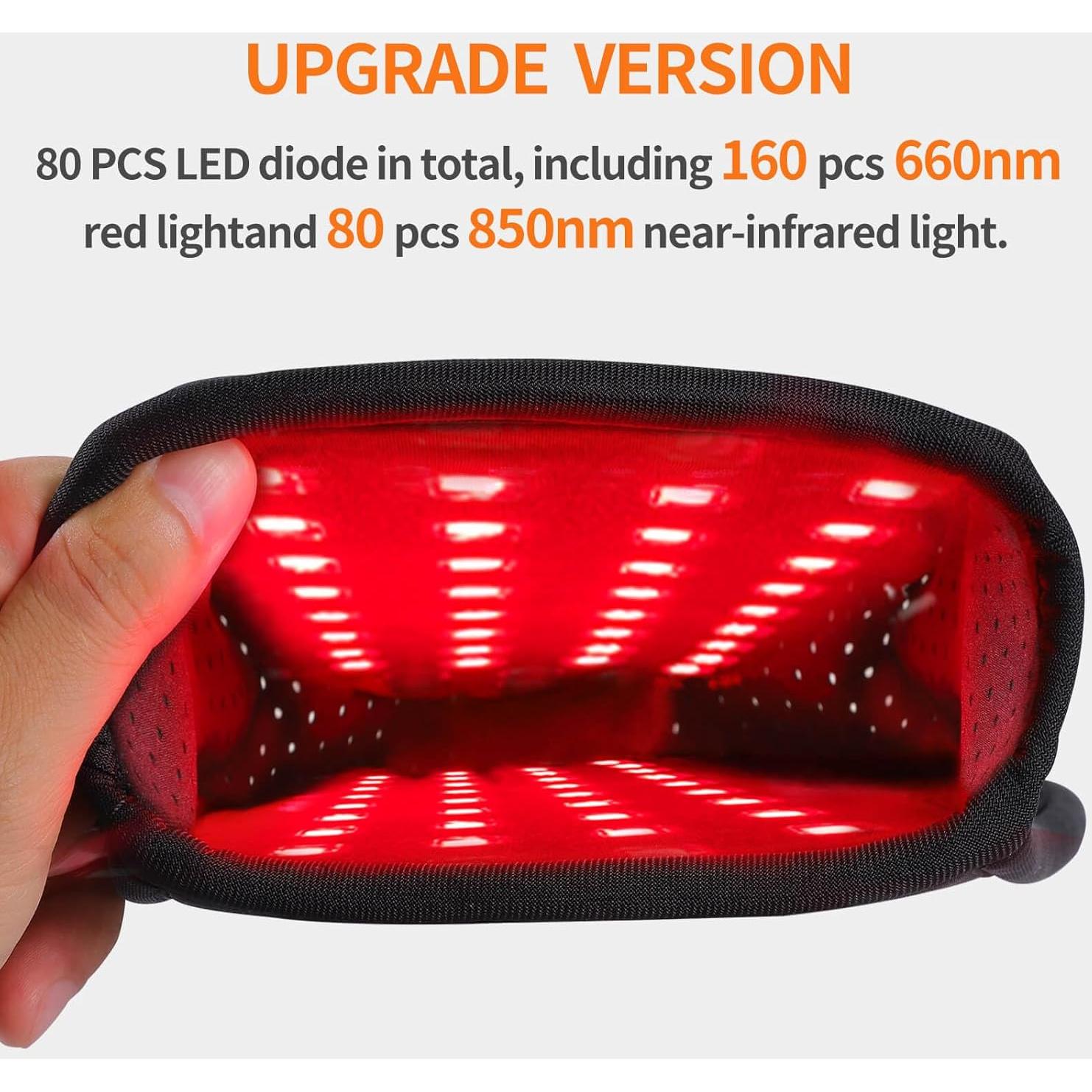 Guante de Terapia de Luz Roja D MAX Inalámbrico para Dolor