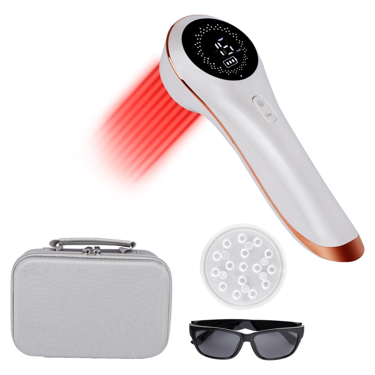 Infra Red Light Therapy Device for Muscle Joint Pain Relief, Handheld Near Infrared Light Treatment Body, Knee, Shoulder, Back, Portable Infrared Therapy at Home Dog, Cat, Horse