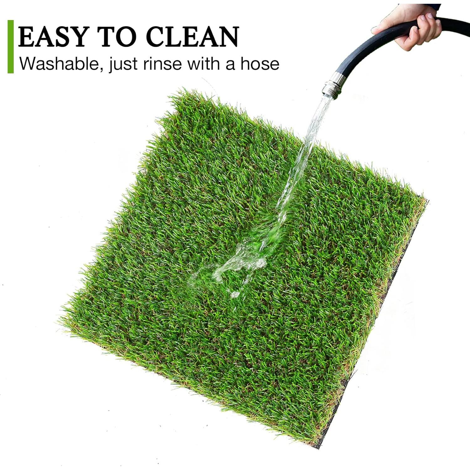 Manteles de Césped Artificial GLOBREEN 30.48cm Set de 4 Verde