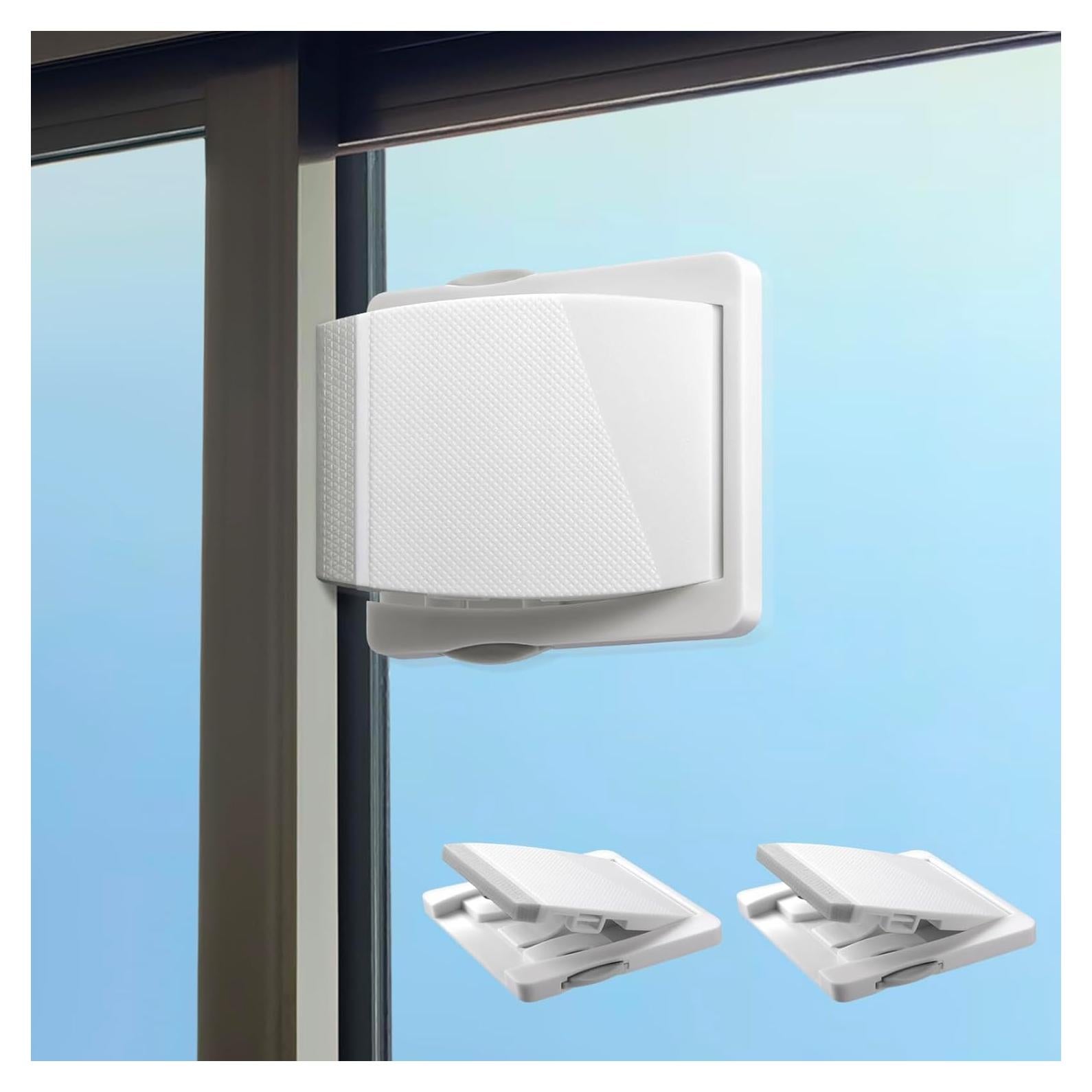 Cerradura de Puerta Corredera ZRFCXE - Paquete de 2 Seguridad